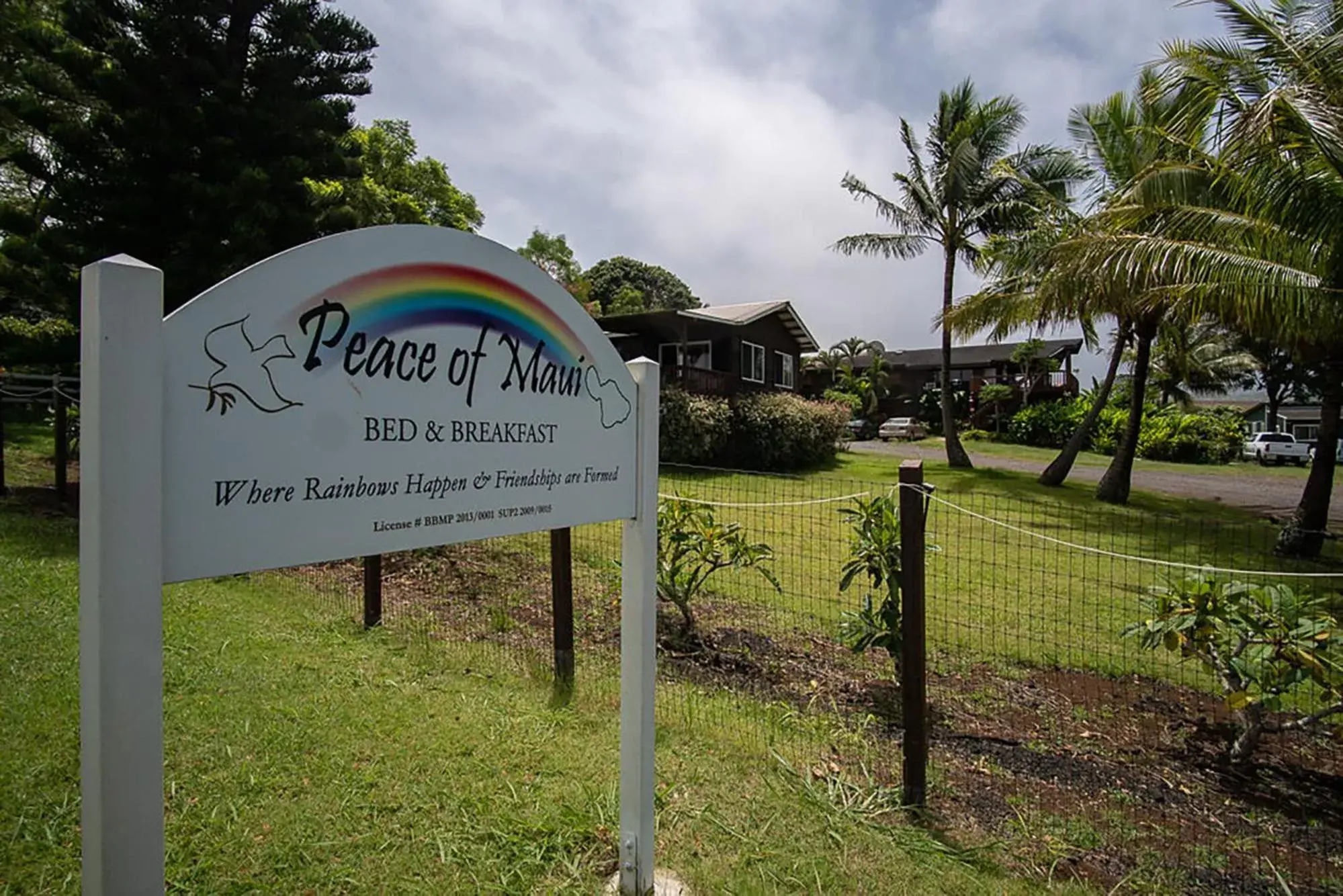 Property logo or sign in God's Peace of Maui