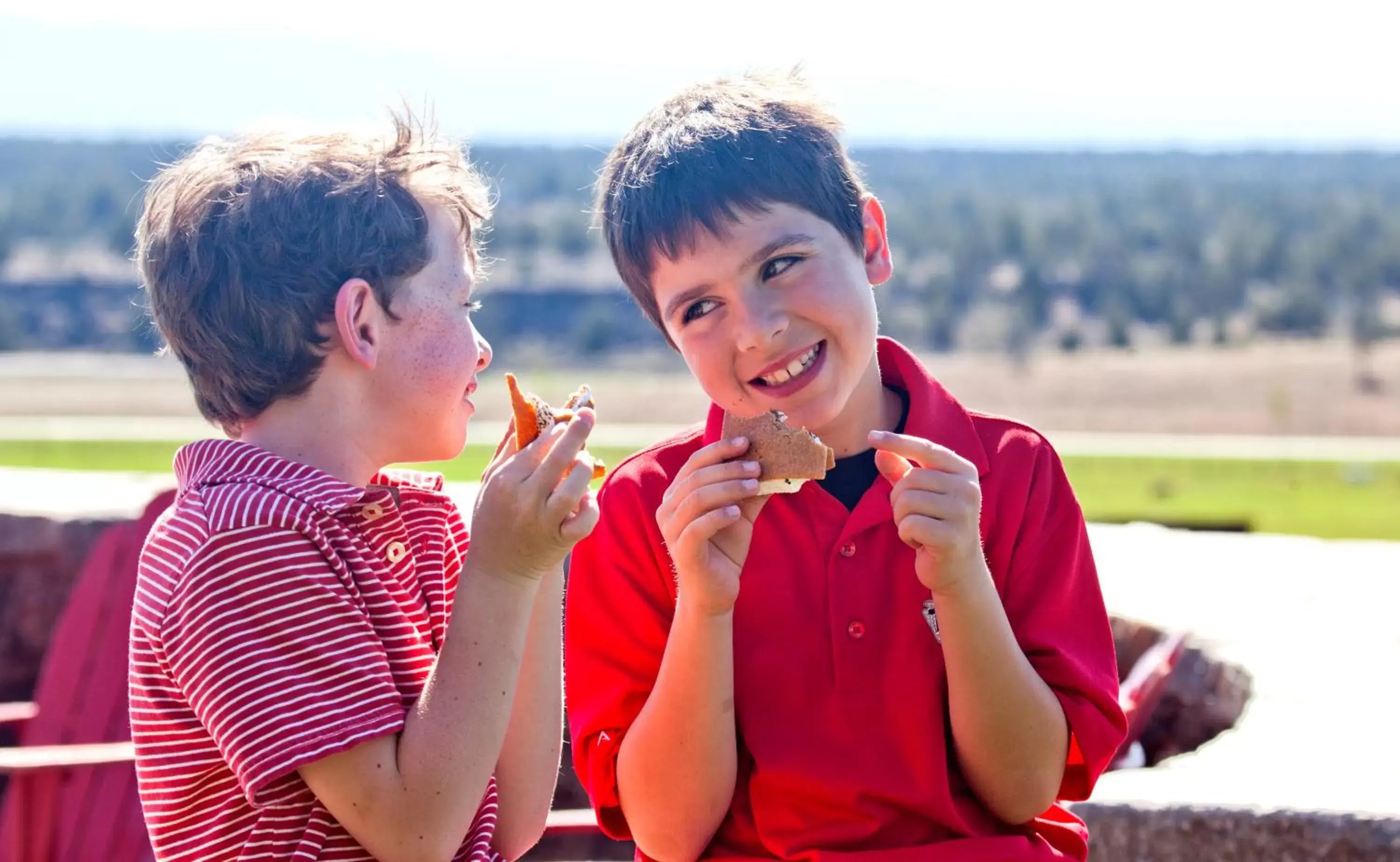 young children in Brasada Ranch