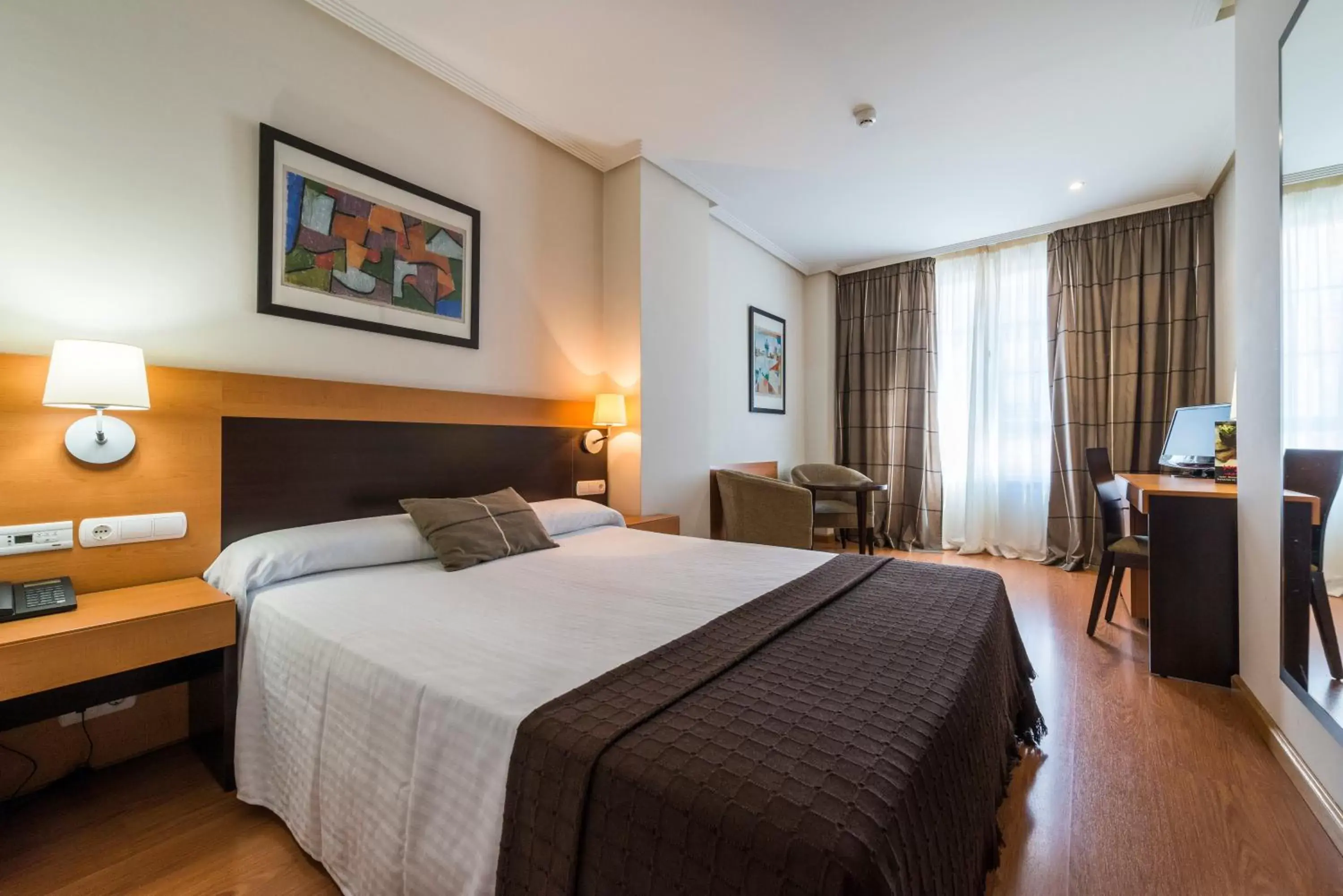 Decorative detail, Bed in FC Infantas de León Decorative detail, Bed in FC Infantas de León