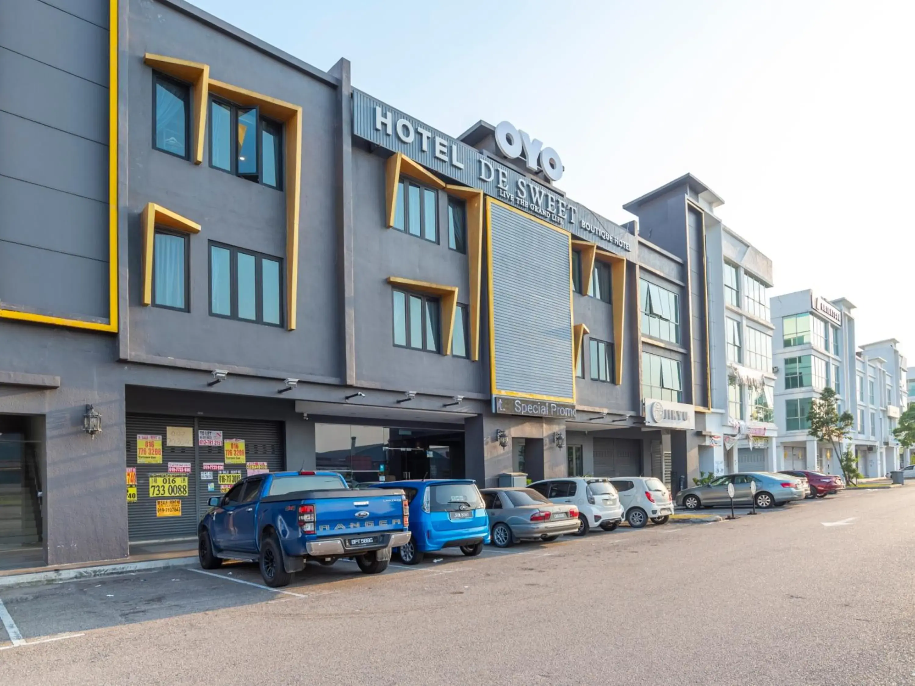 Property building in De Sweet Boutique Hotel Property building in De Sweet Boutique Hotel