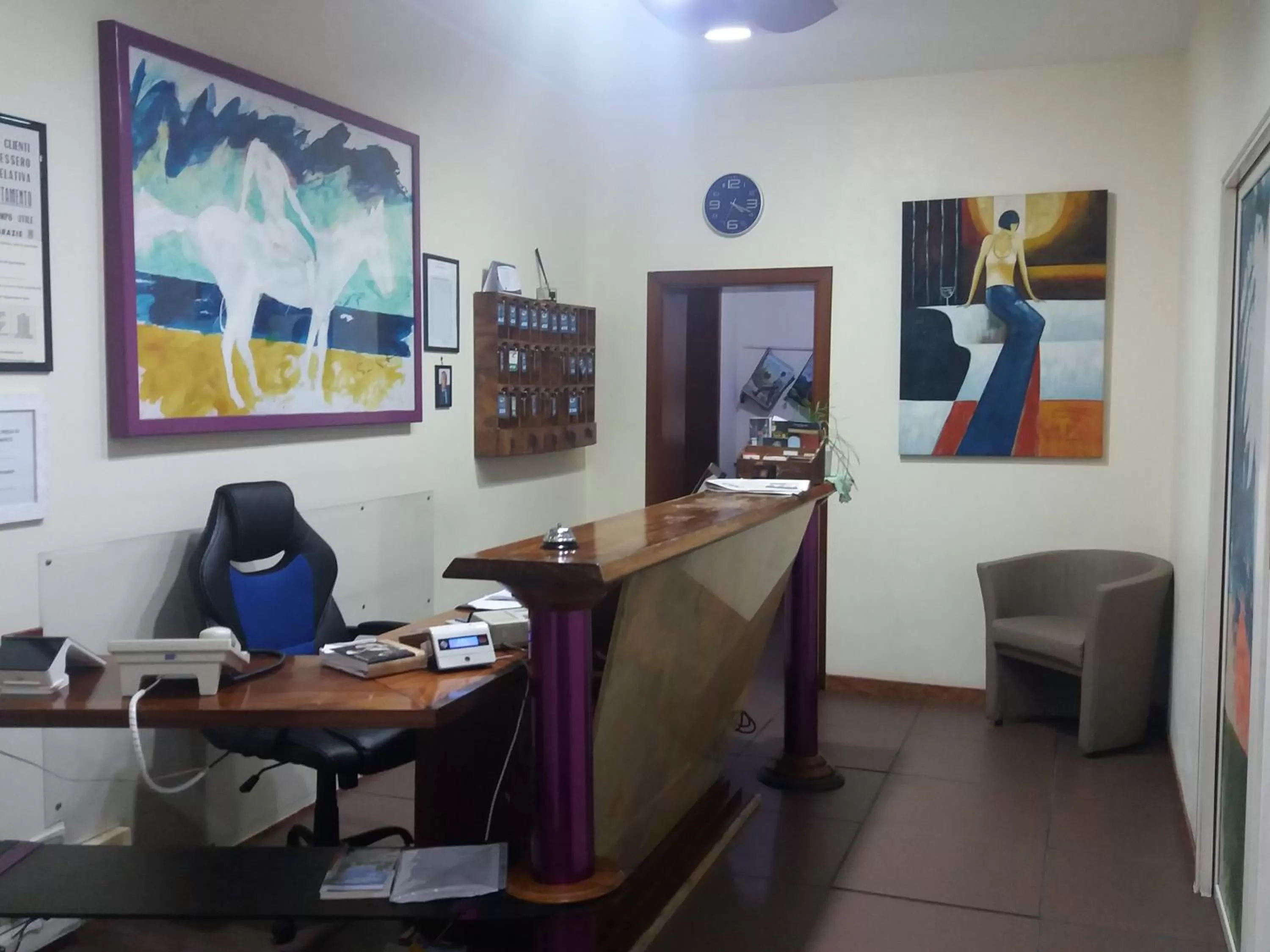 Lobby or reception in Hotel Costa