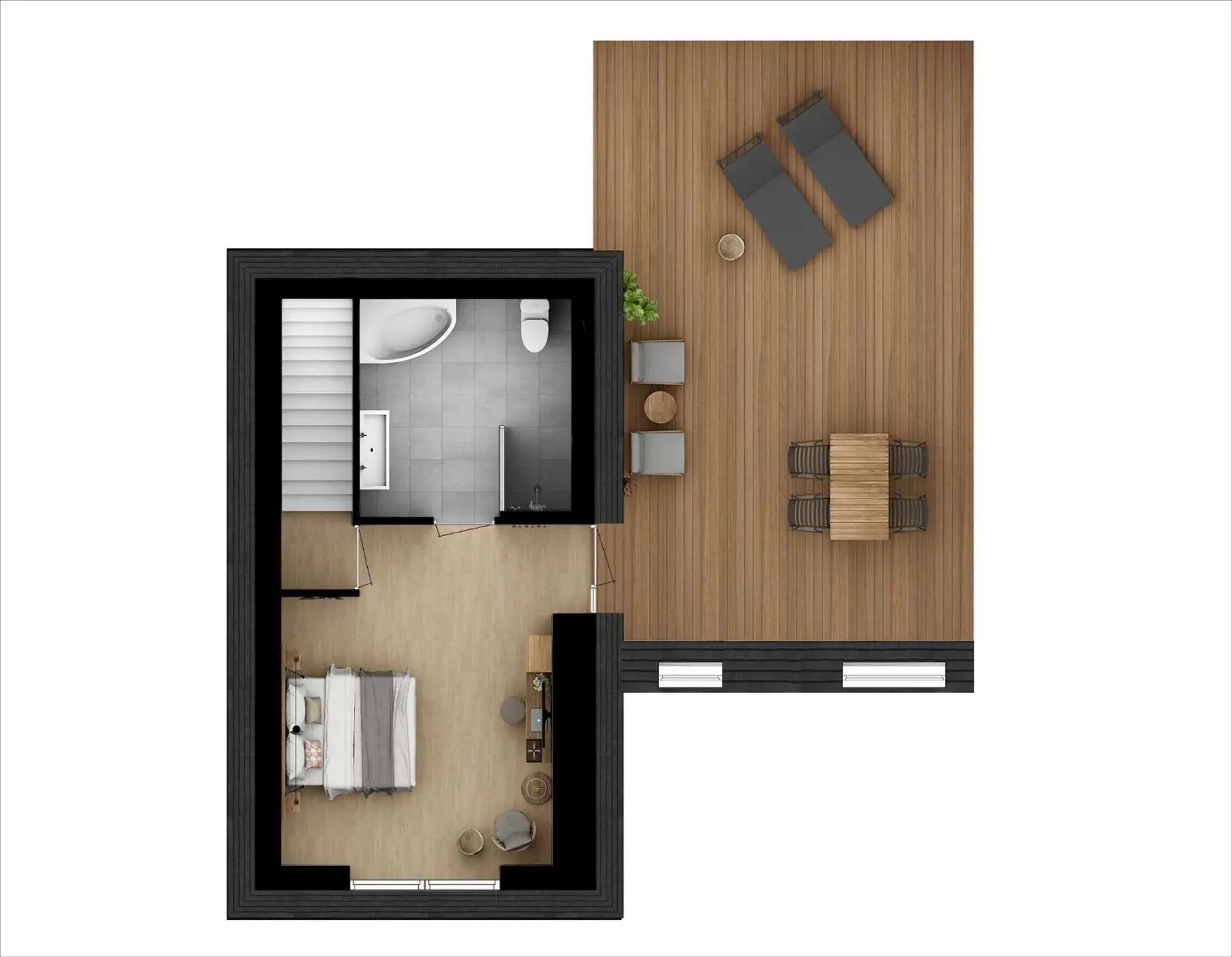 Floor Plan in Parc Maasresidence Thorn Hotel Rooms and Apartments