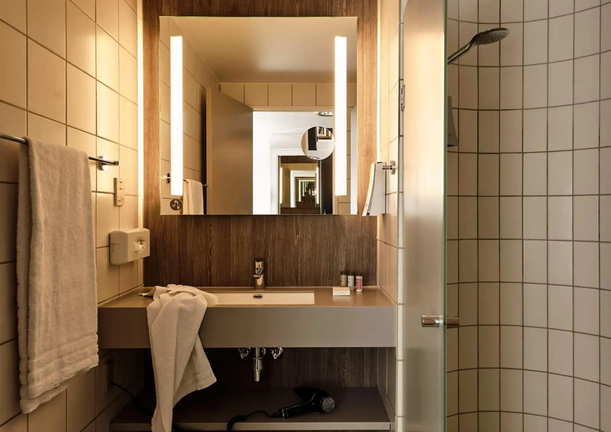 Bathroom in Comwell Borupgaard