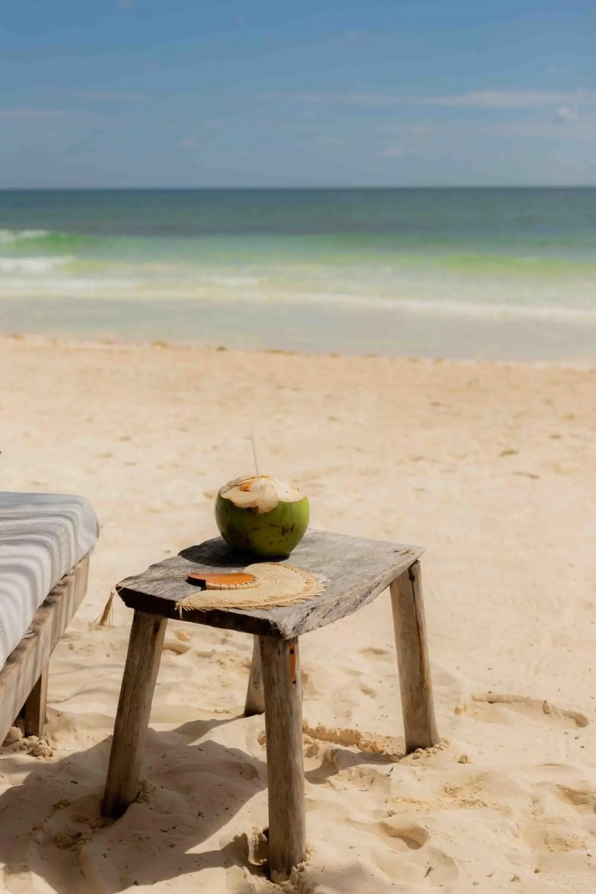 Beach in Encantada Tulum