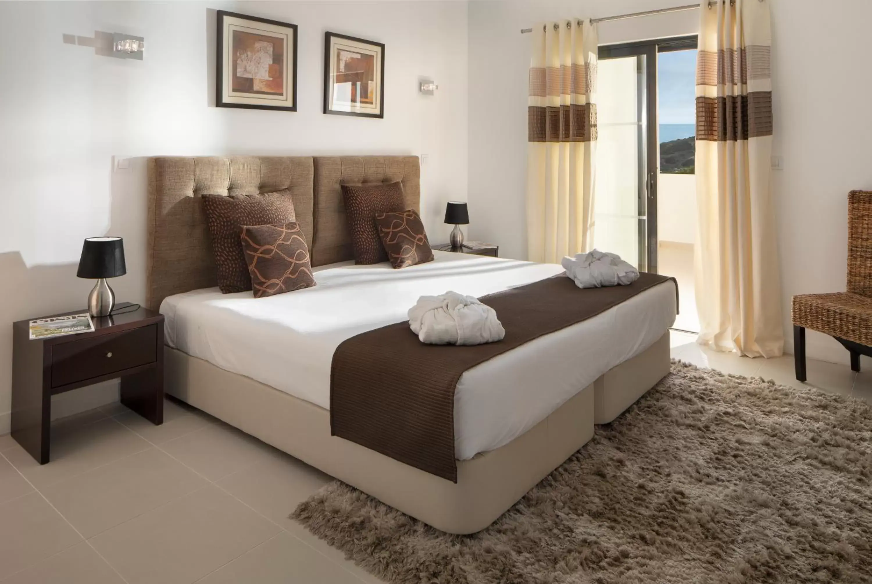 Bed in Belmar Spa & Beach Resort