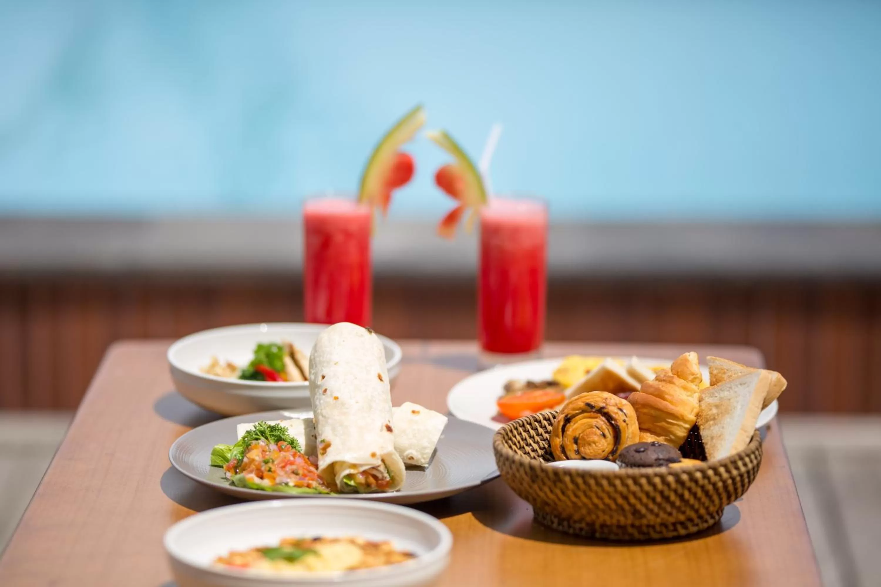 Breakfast in Semabu Hills Hotel Nusa Penida