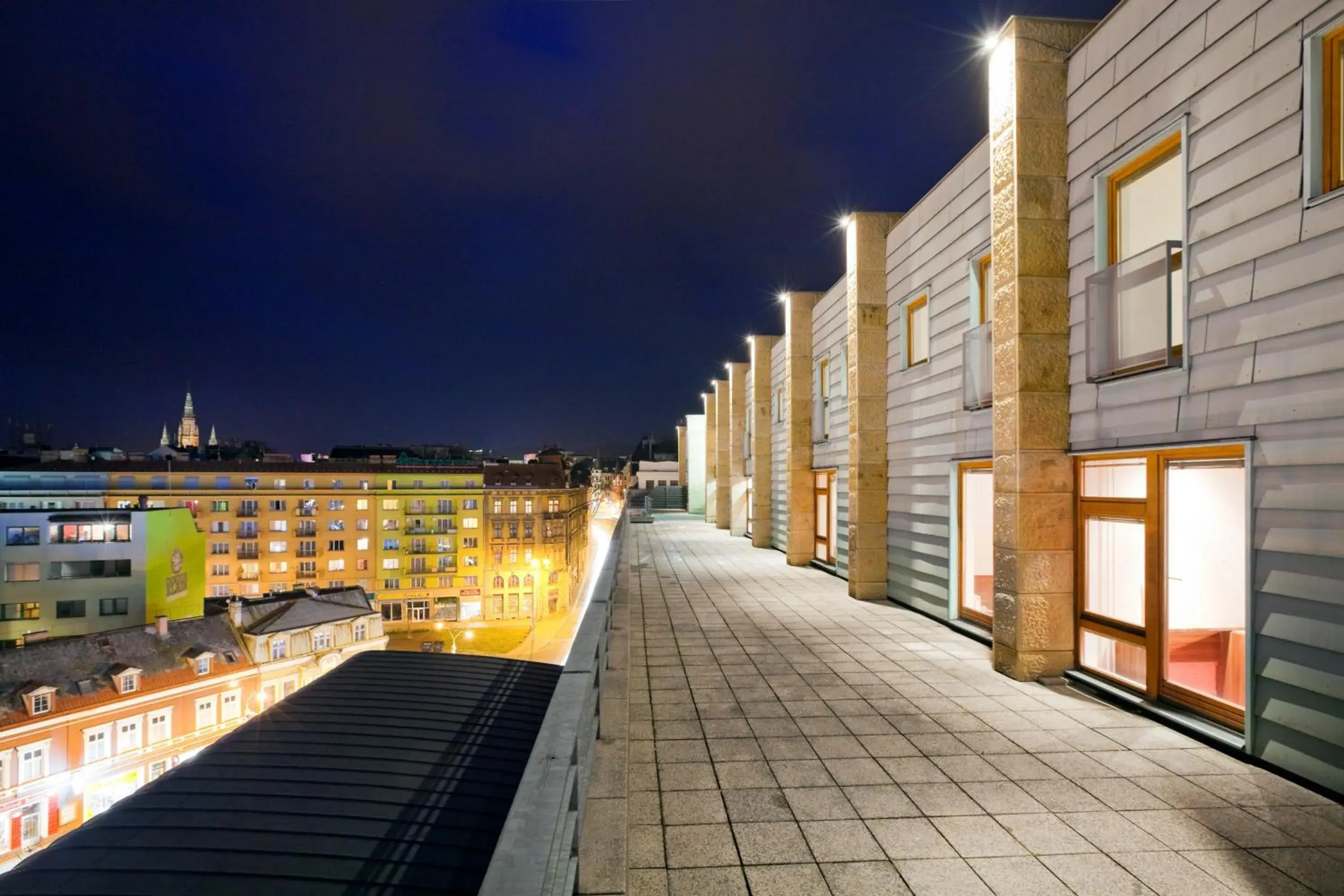 Balcony/Terrace in Pytloun City Boutique Hotel