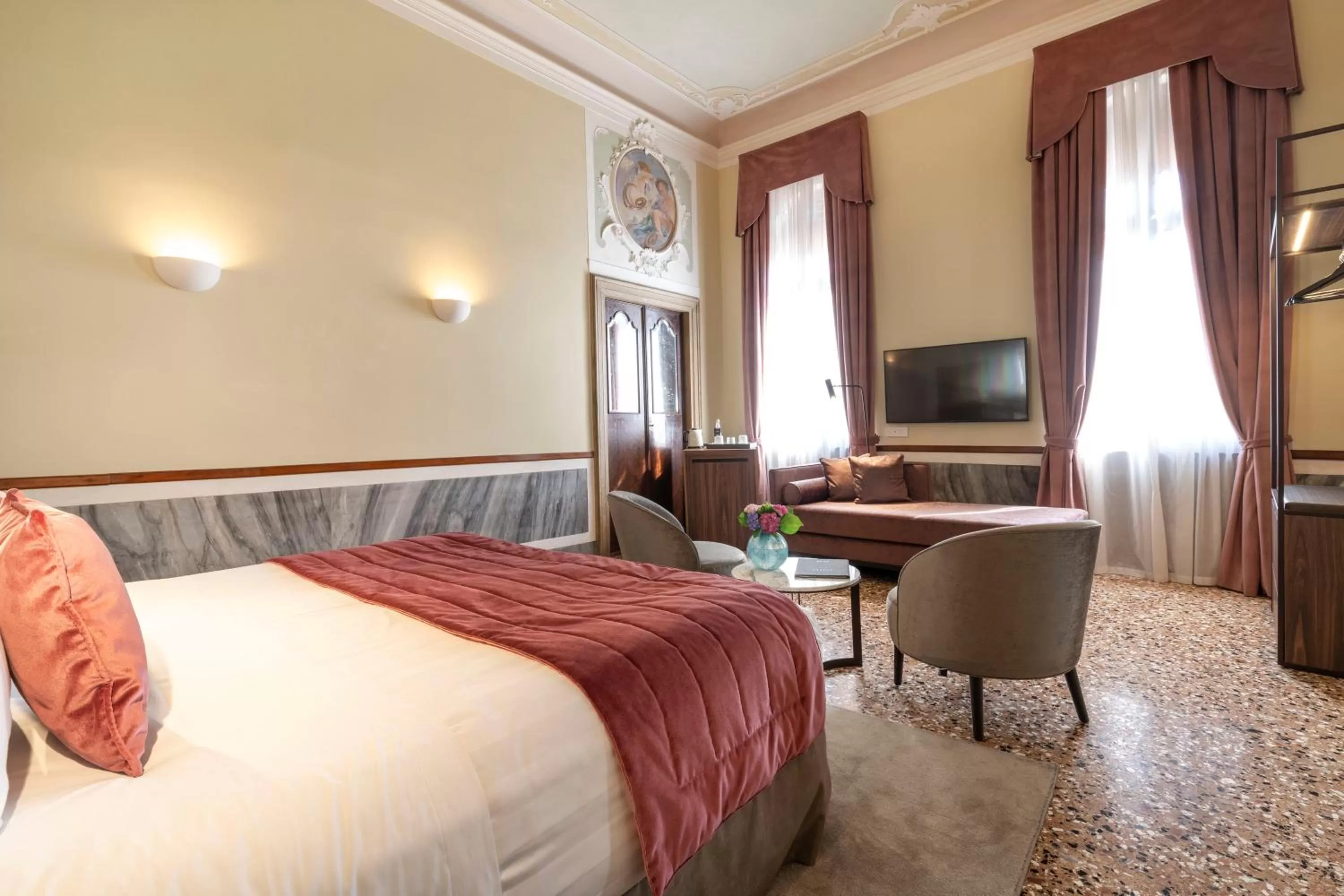 Bedroom, Bed in Palazzo Keller