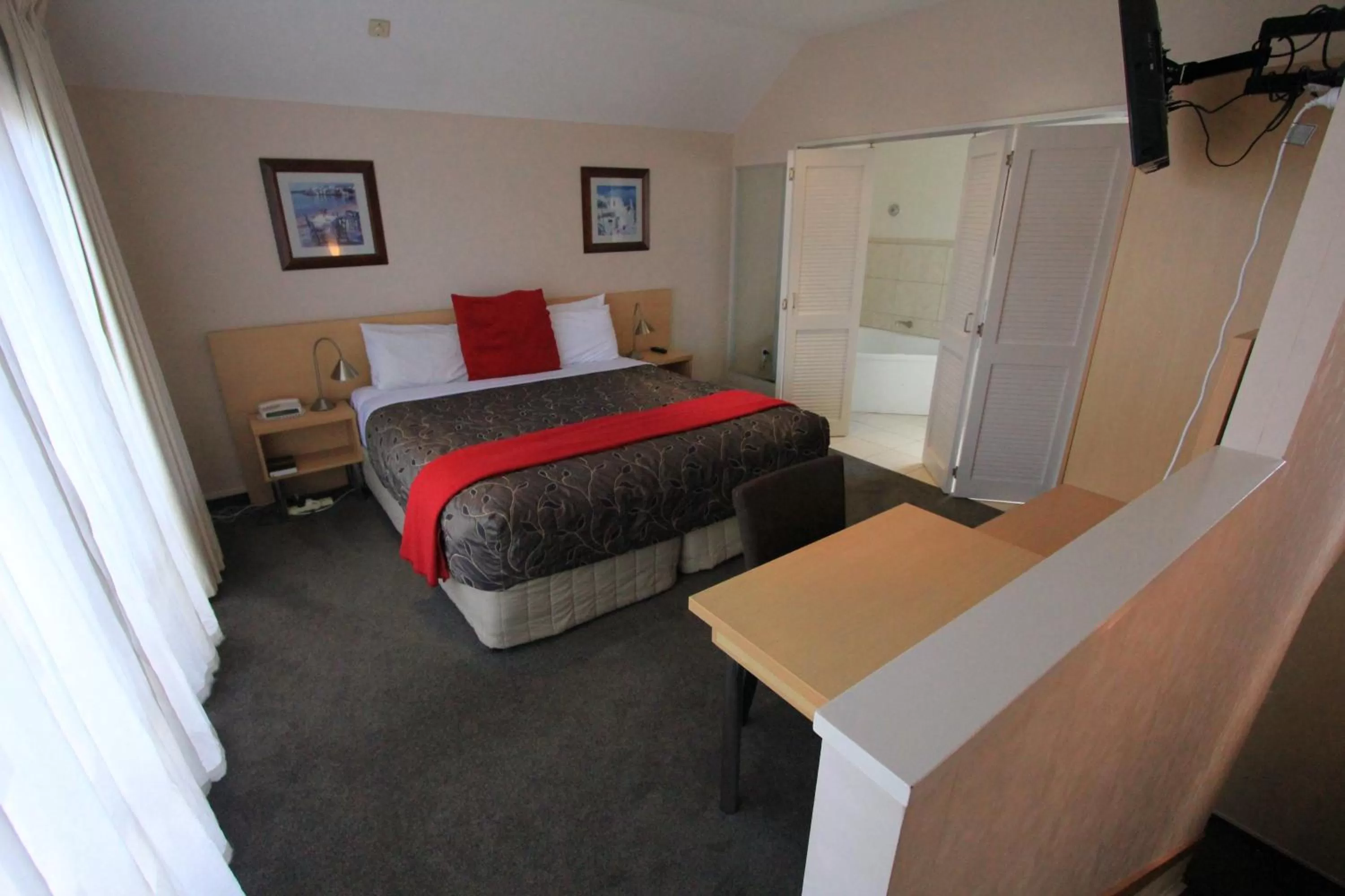 Bathroom in Voyager Apartments Taupo