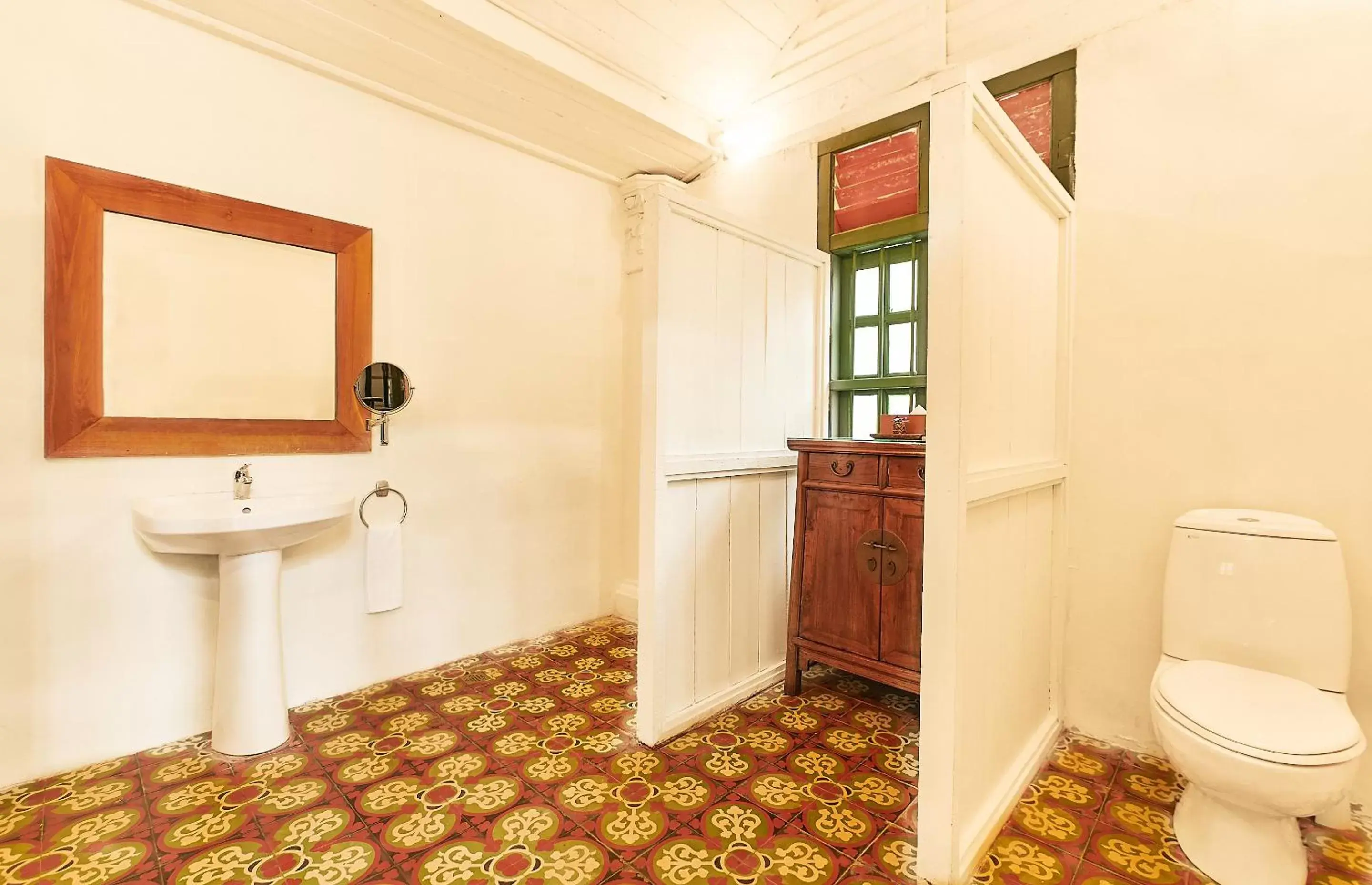 Bathroom in Temple Tree Resort