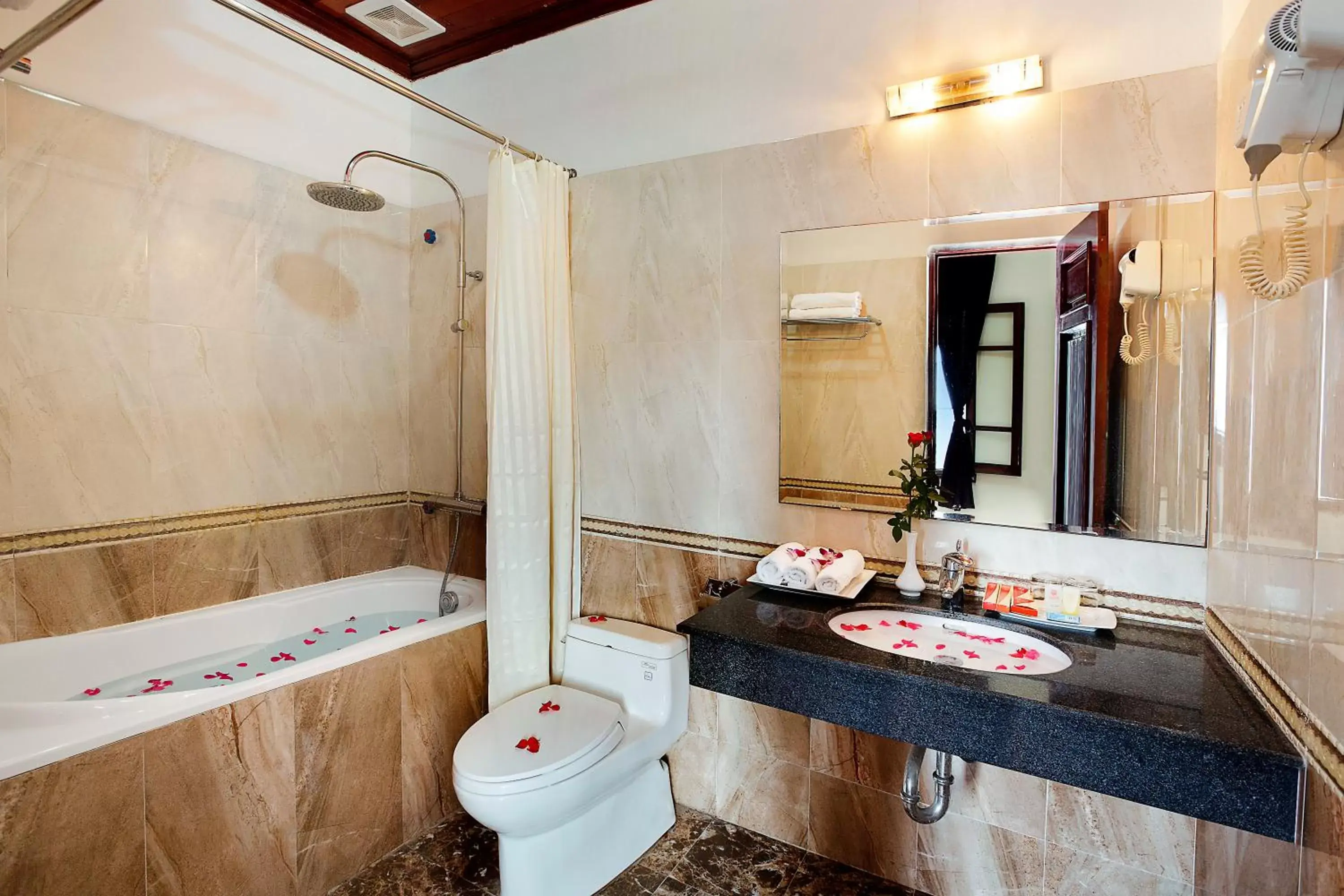 Bathroom in Hanoi Posh Boutique Hotel