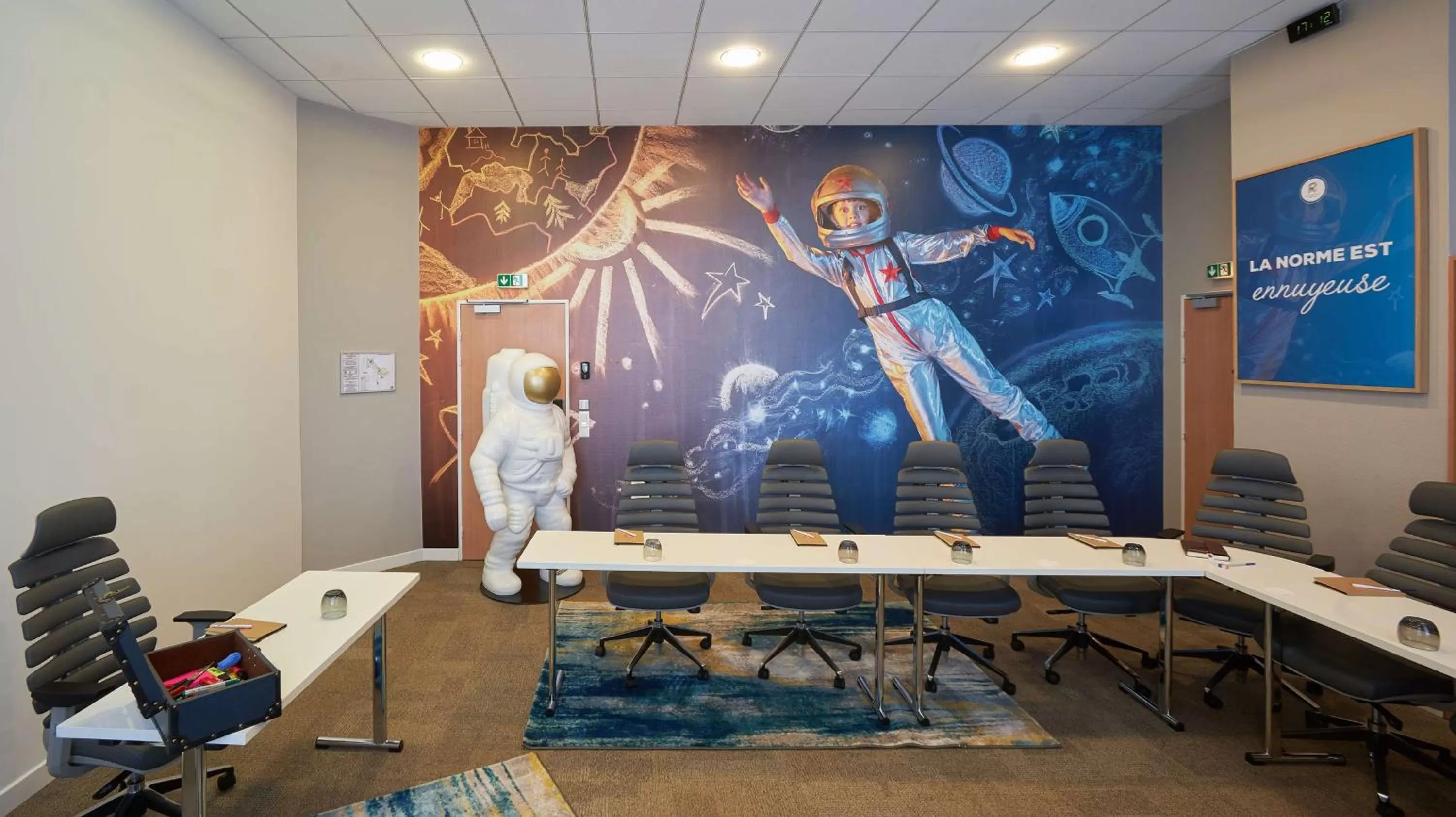 On site in Best Western Plus Paris Saclay