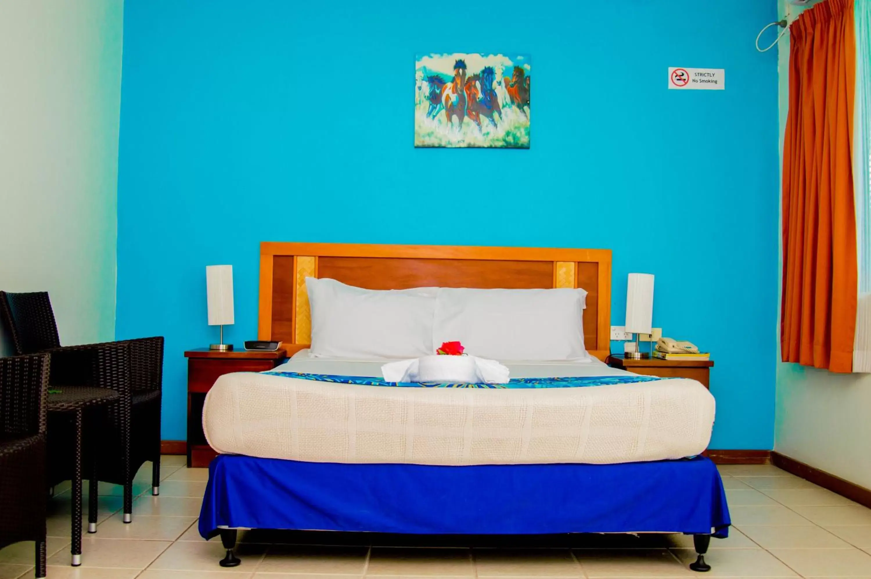 Bed in Hexagon International Hotel, Villas & Spa