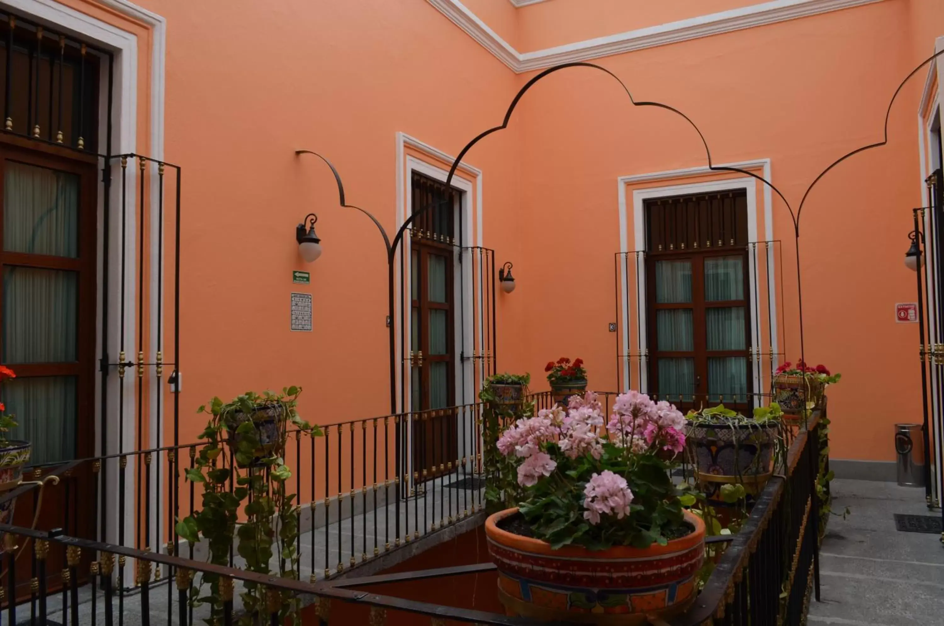 Balcony/Terrace in Hotel del Capitán de Puebla