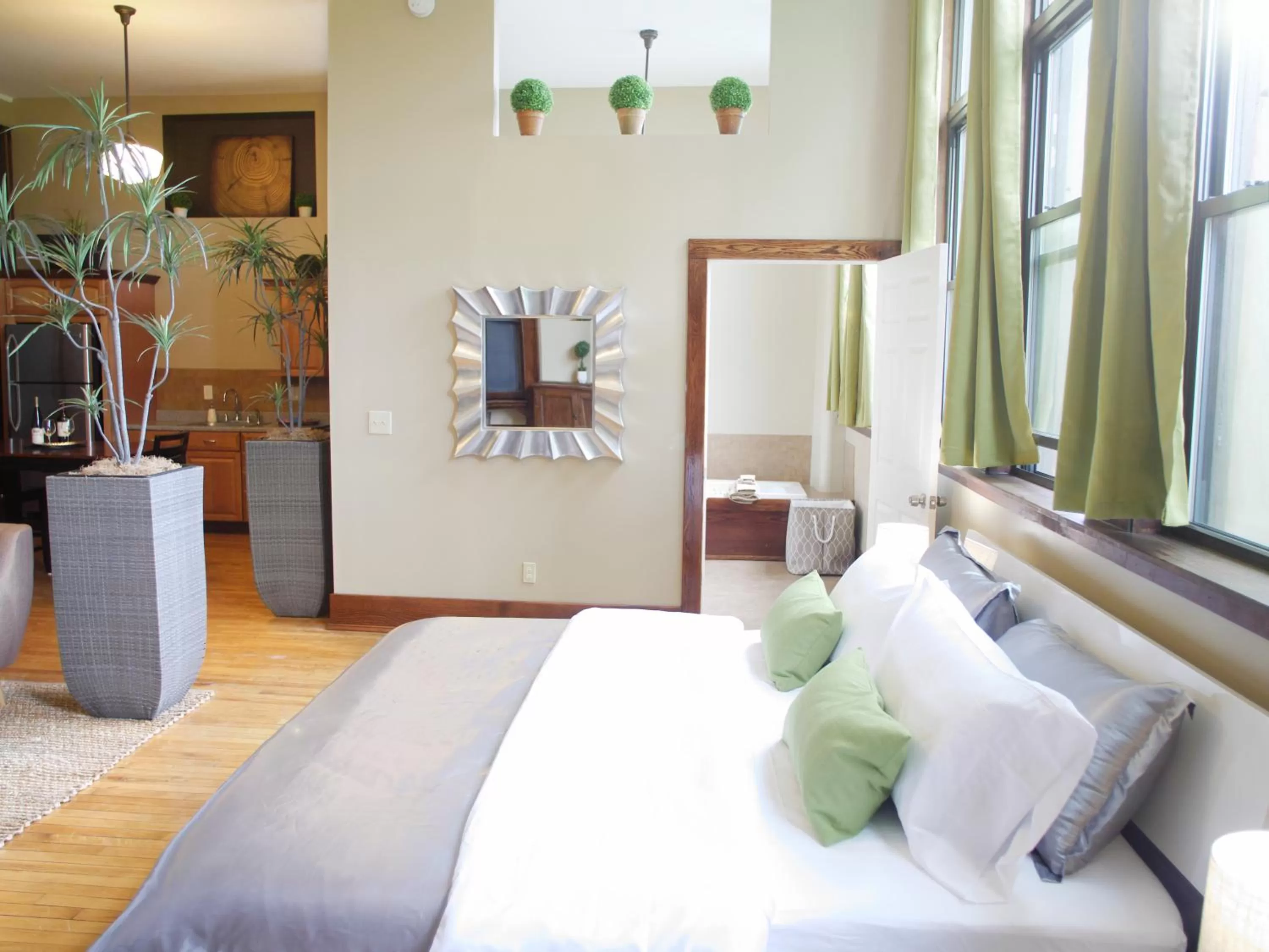 Bed in School 31 Lofts