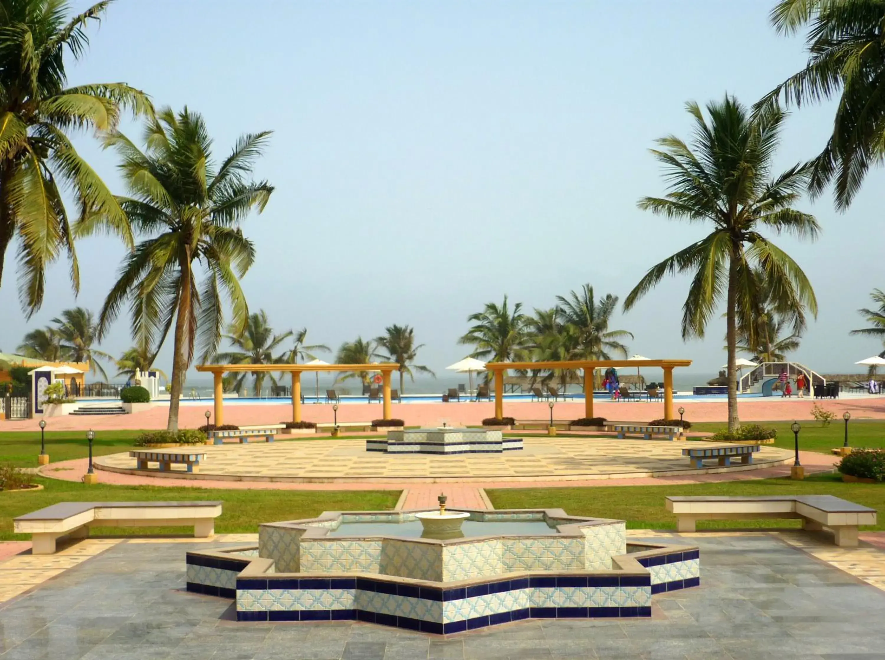 Patio in Samharam Tourist Village