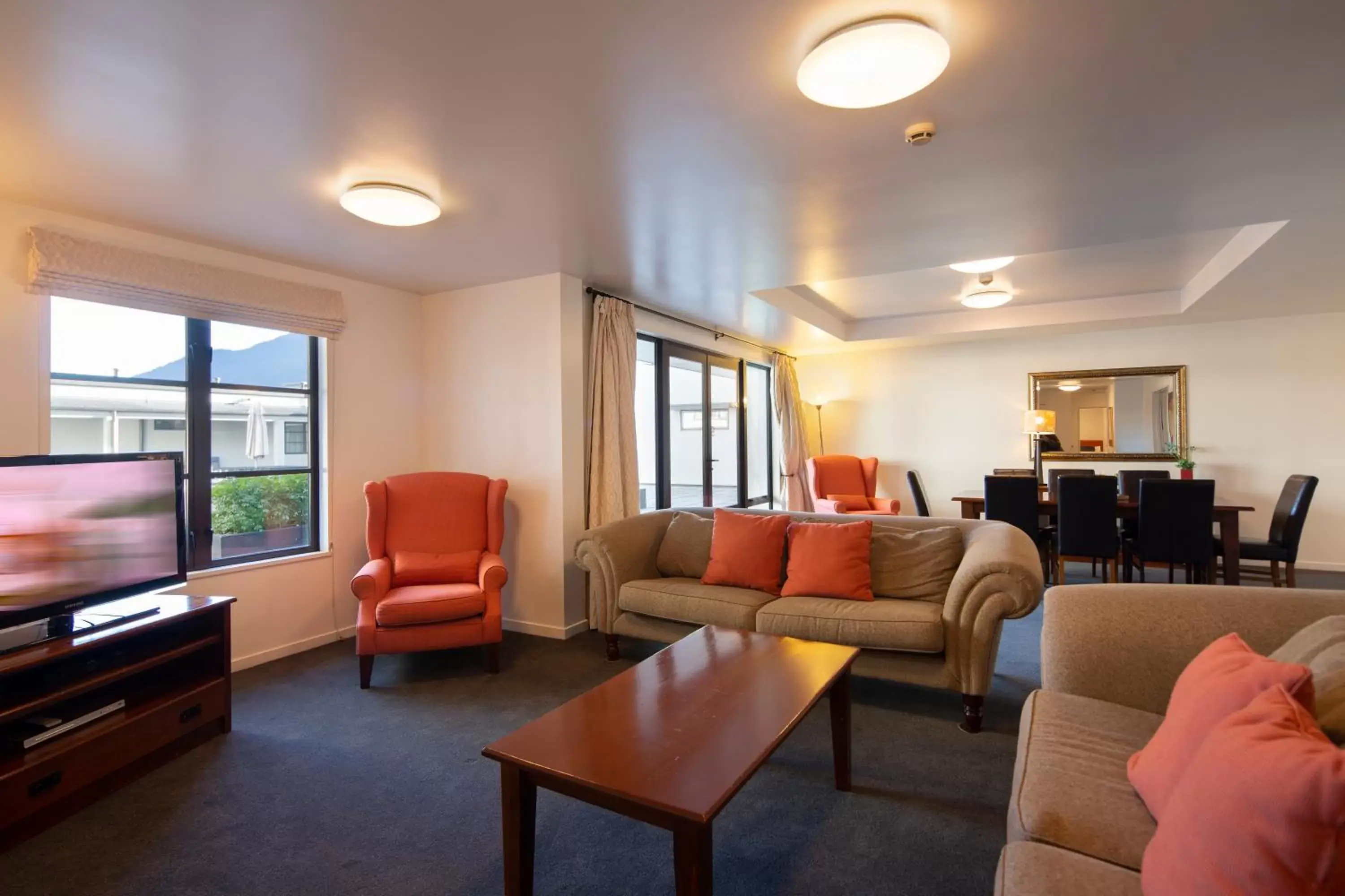 Living room, Seating Area in The Glebe Apartments