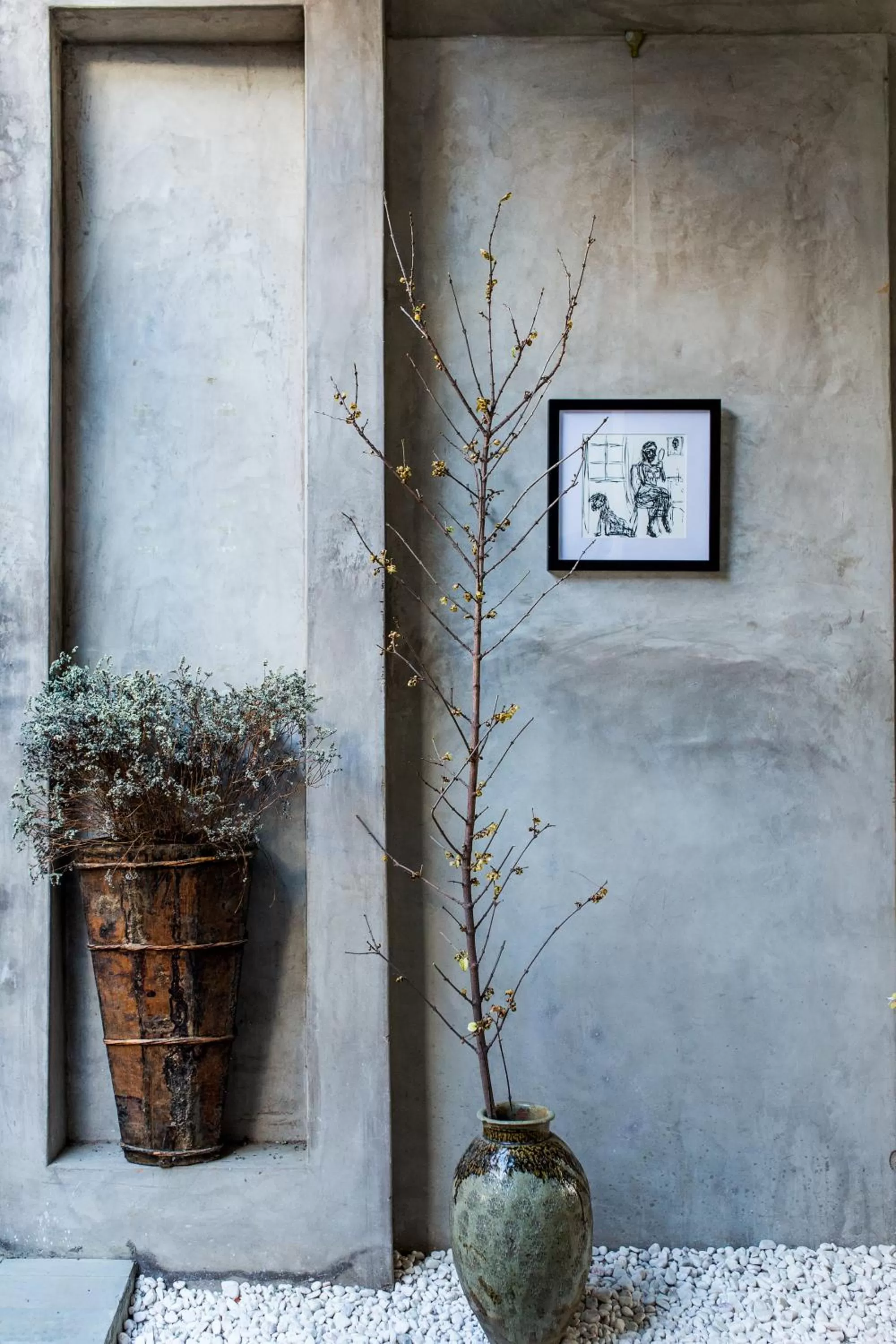 Property building, Winter in Hidden Hotel