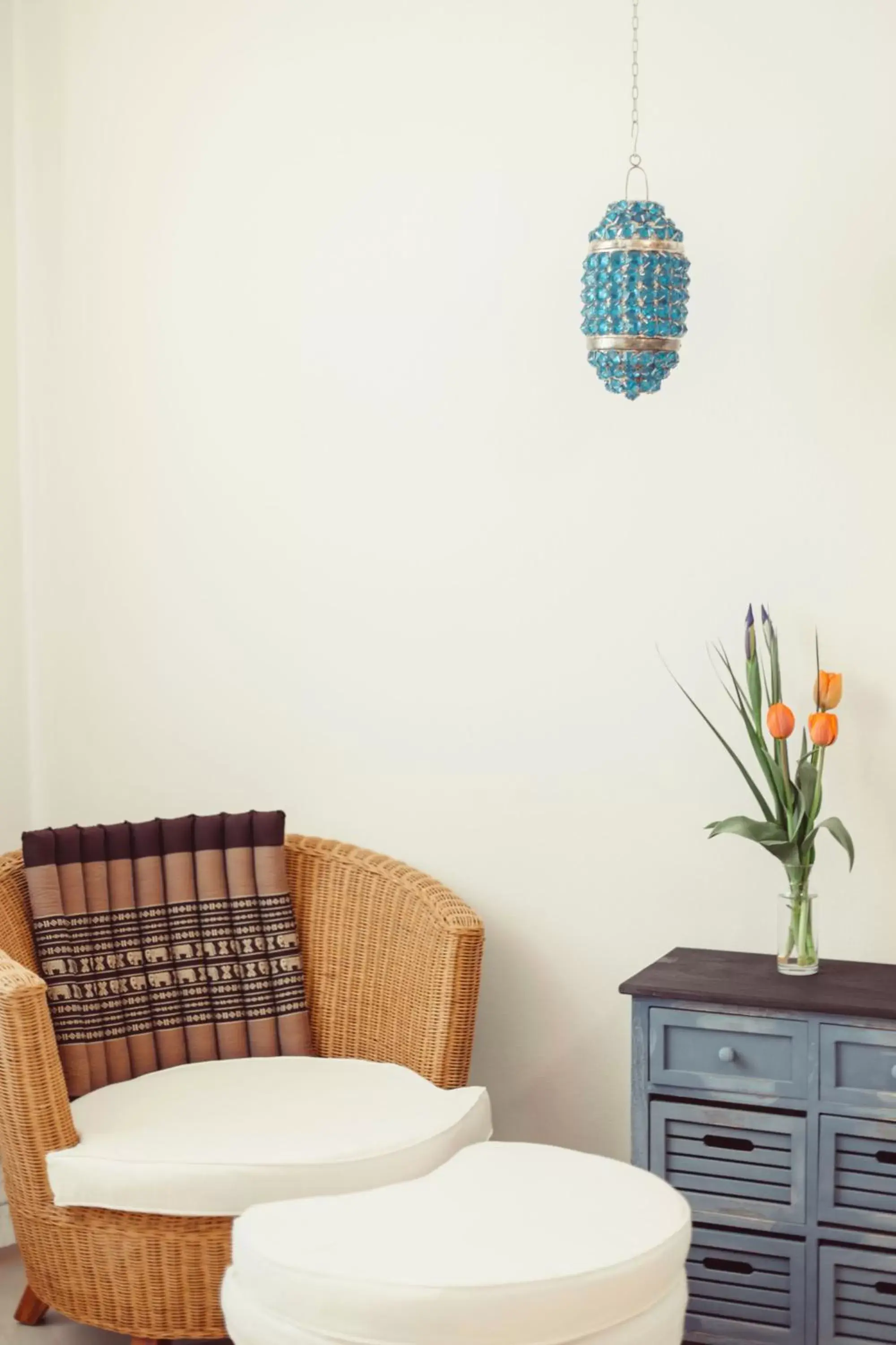 Decorative detail, Seating Area in b&b Artemisia