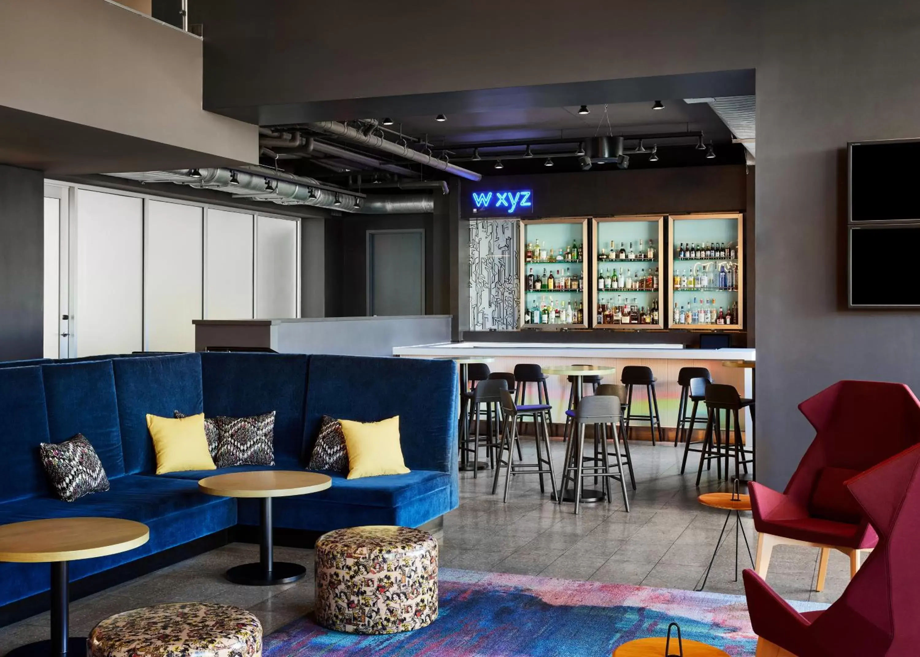 Lounge or bar, Lounge/Bar in Aloft Leawood-Overland Park