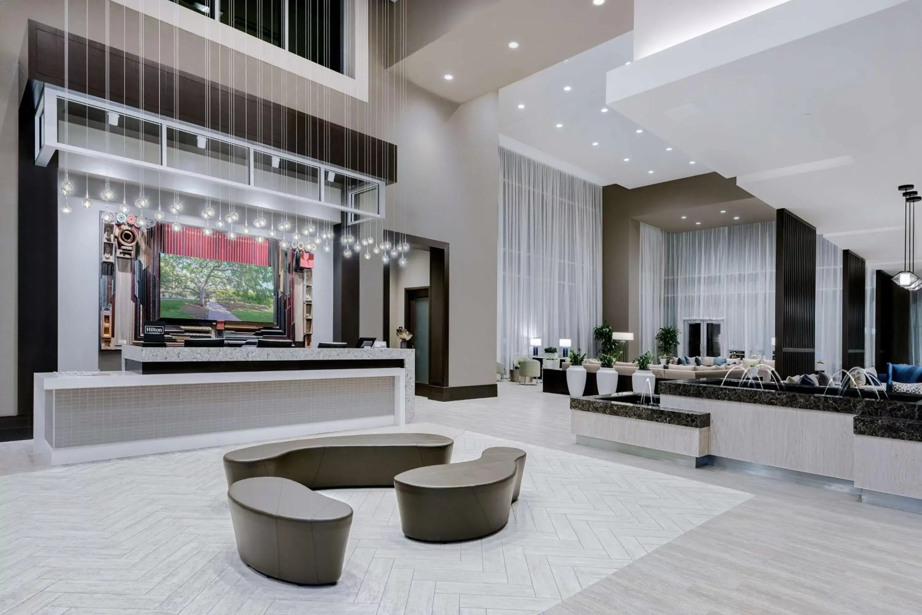 Lobby or reception in Embassy Suites By Hilton College Station