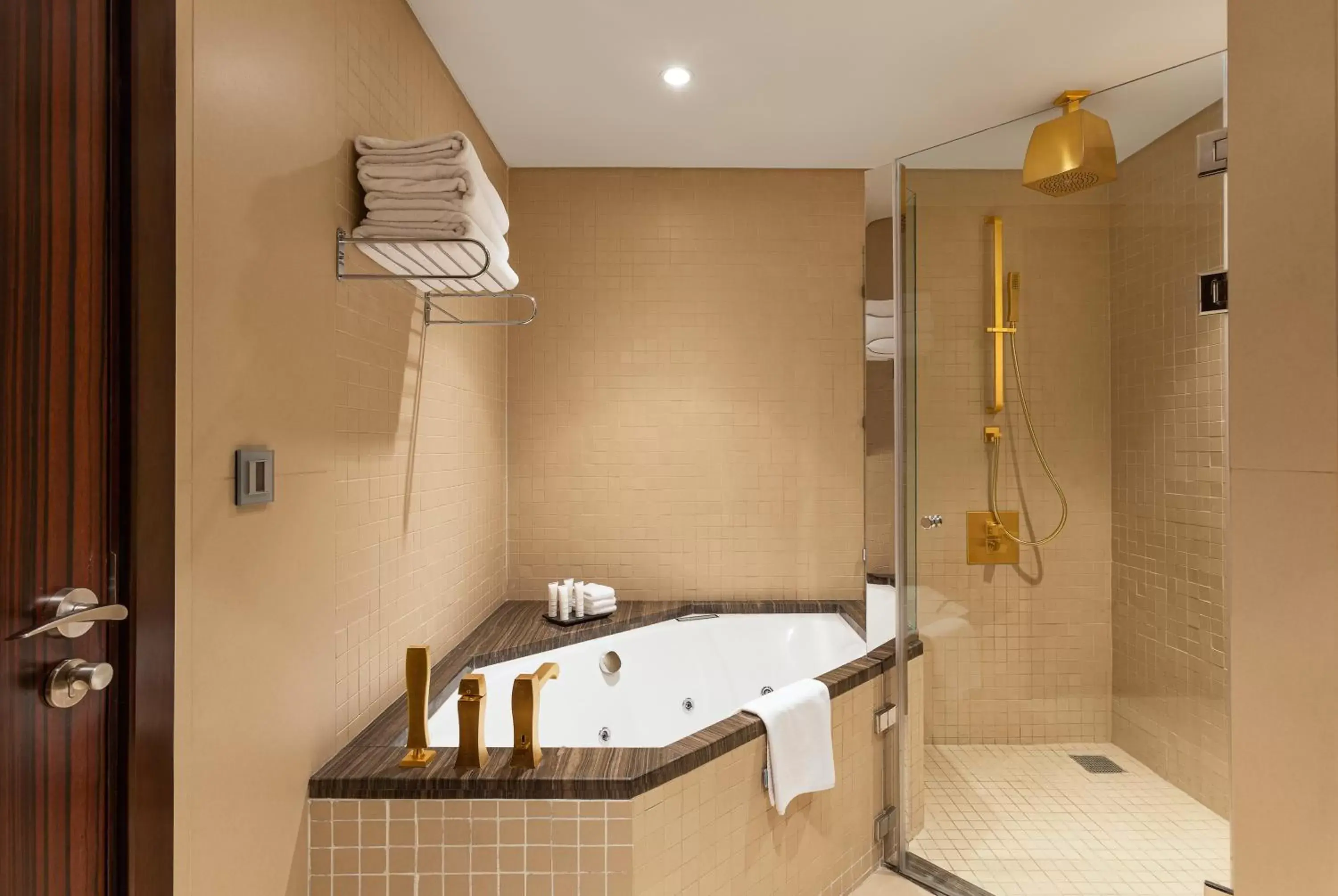 Bathroom in Crowne Plaza Riyadh - RDC Hotel & Convention, an IHG Hotel