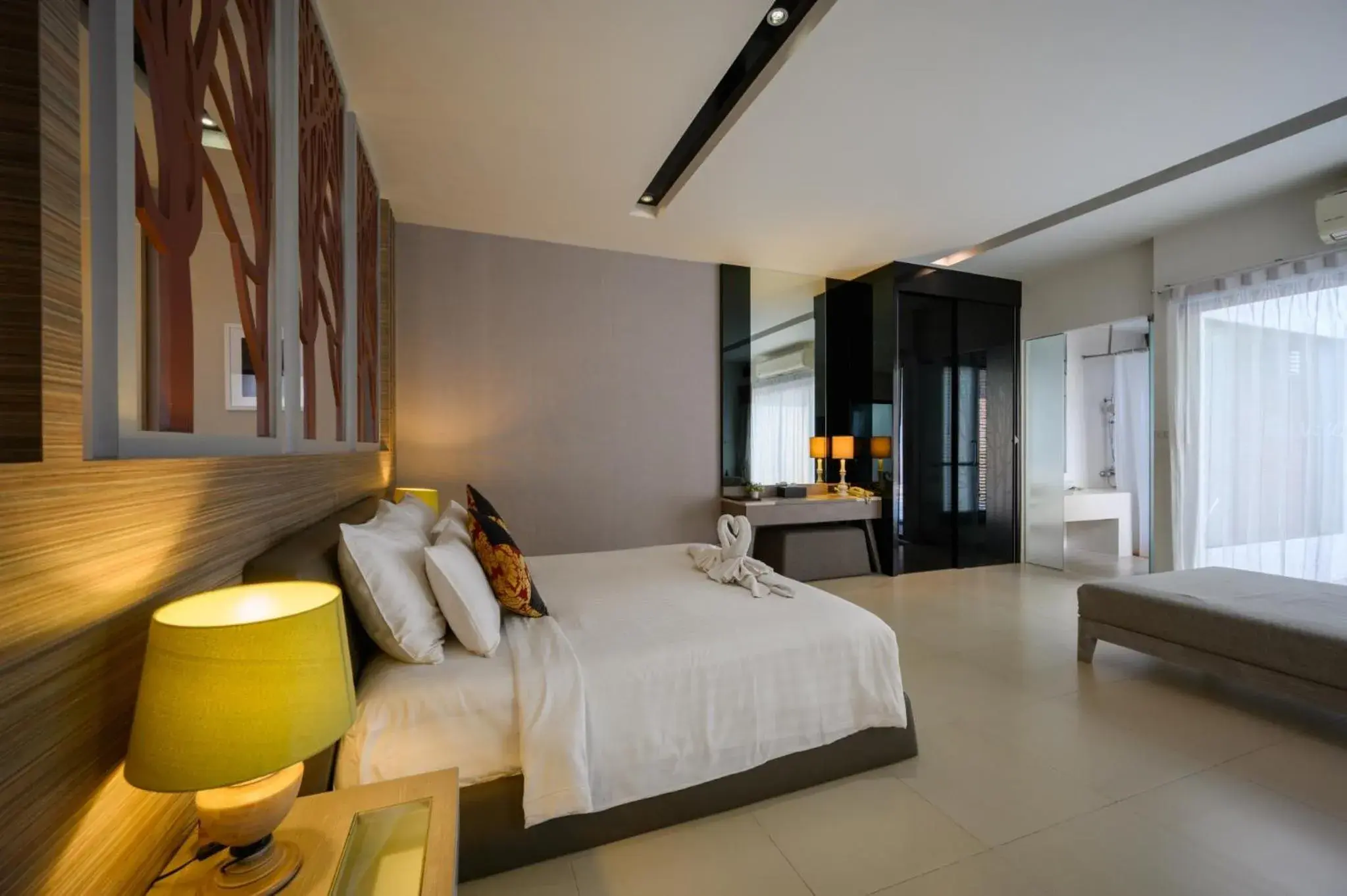 Bed in Cae Villa Hua Hin