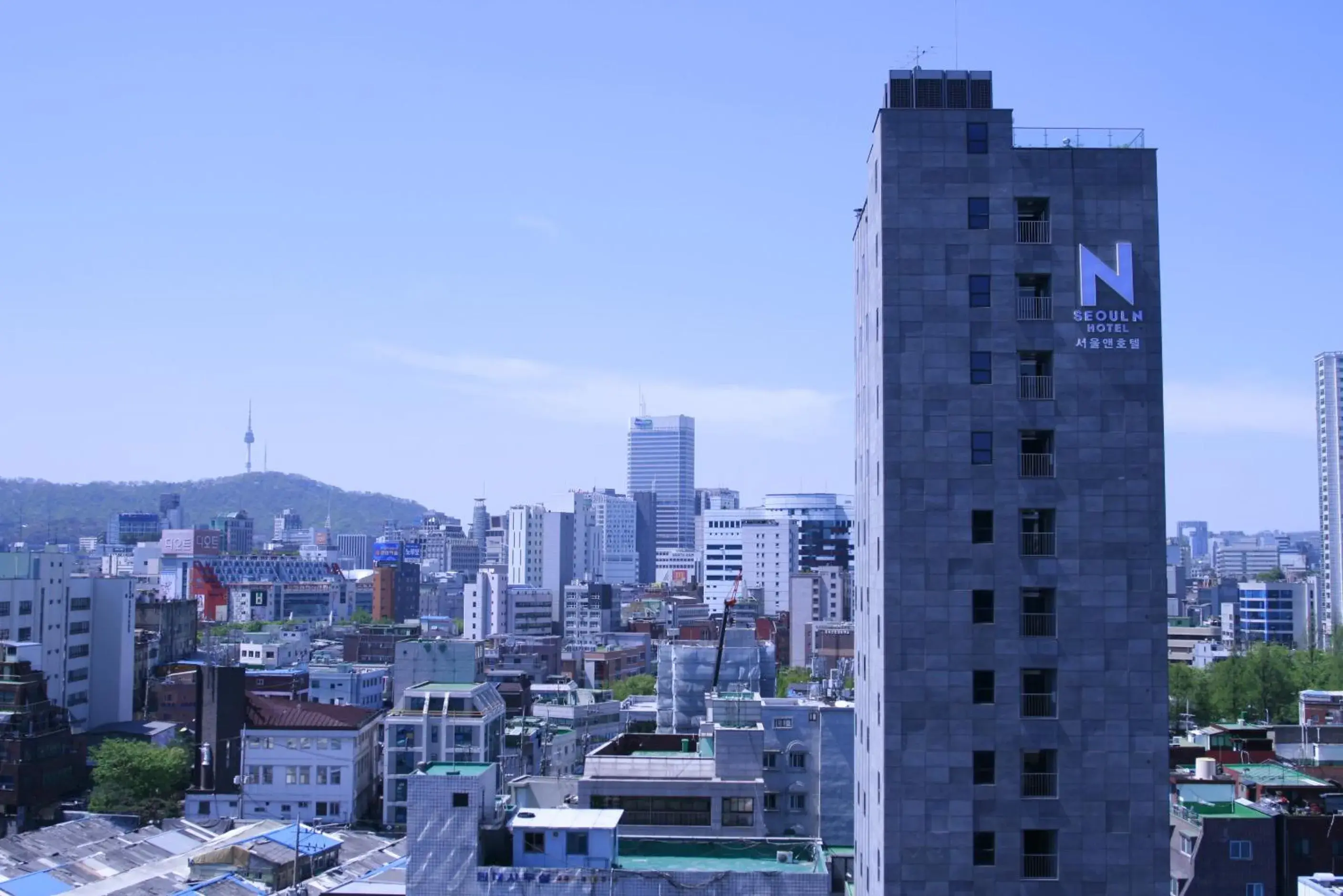 Bird's eye view in Seoul N Hotel DDM