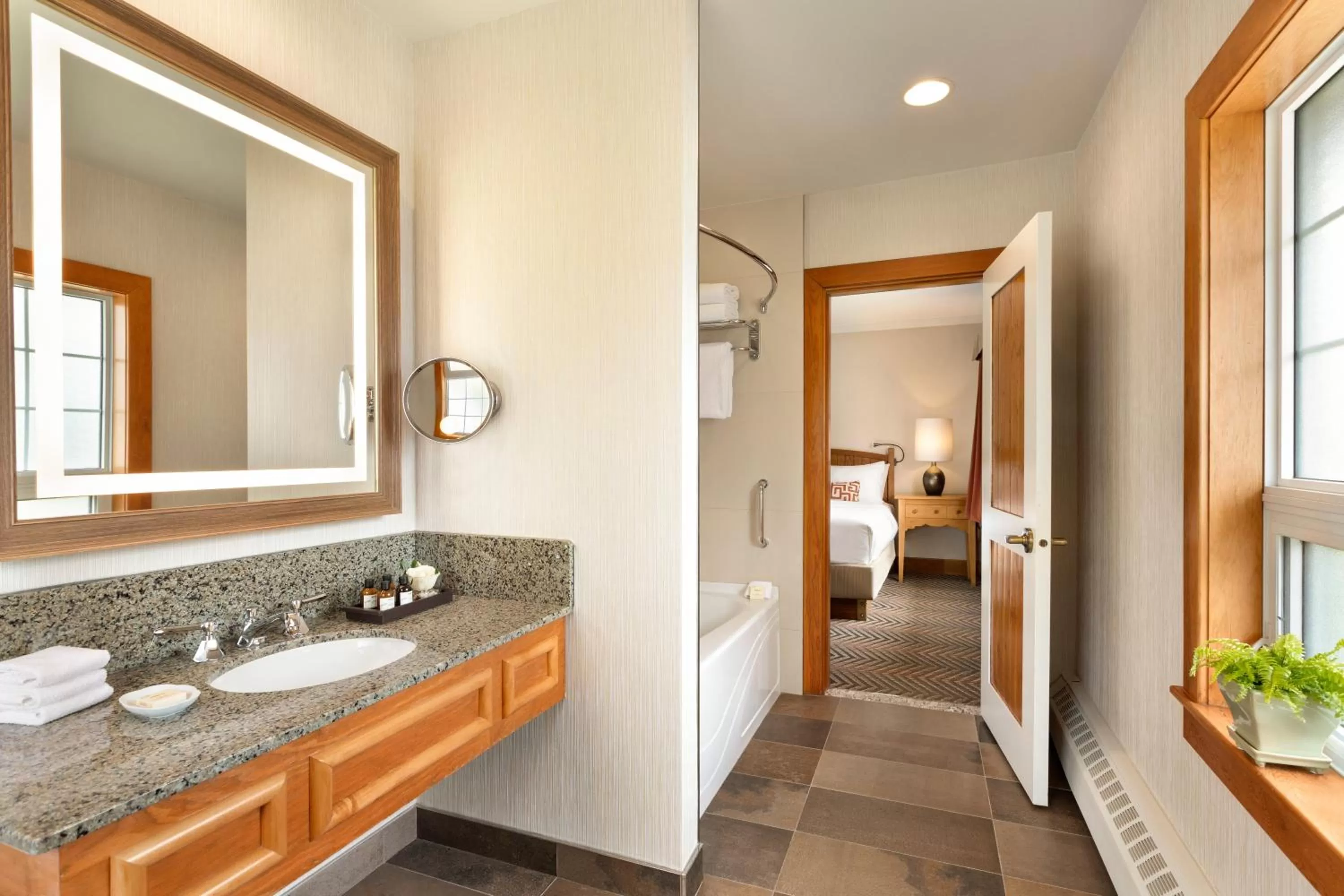 Bathroom in Fairmont Jasper Park Lodge