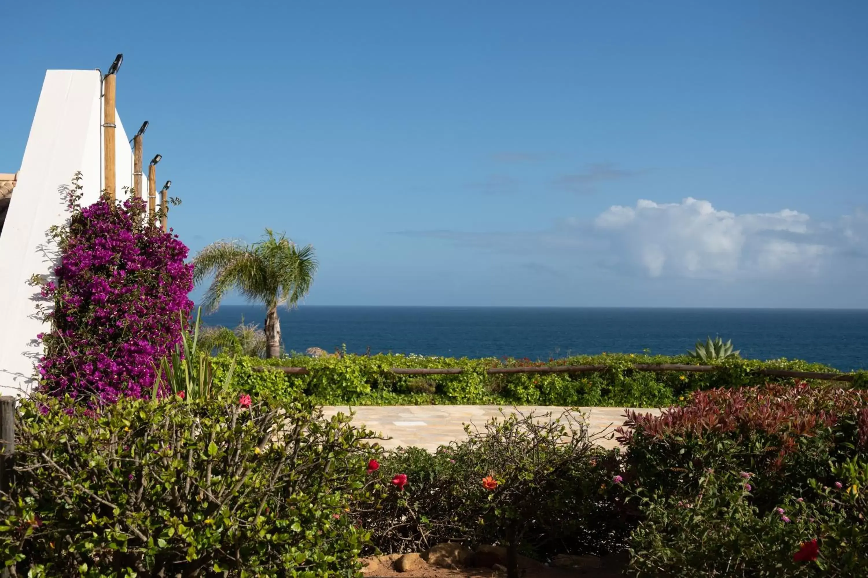 Garden view in Vila Luz