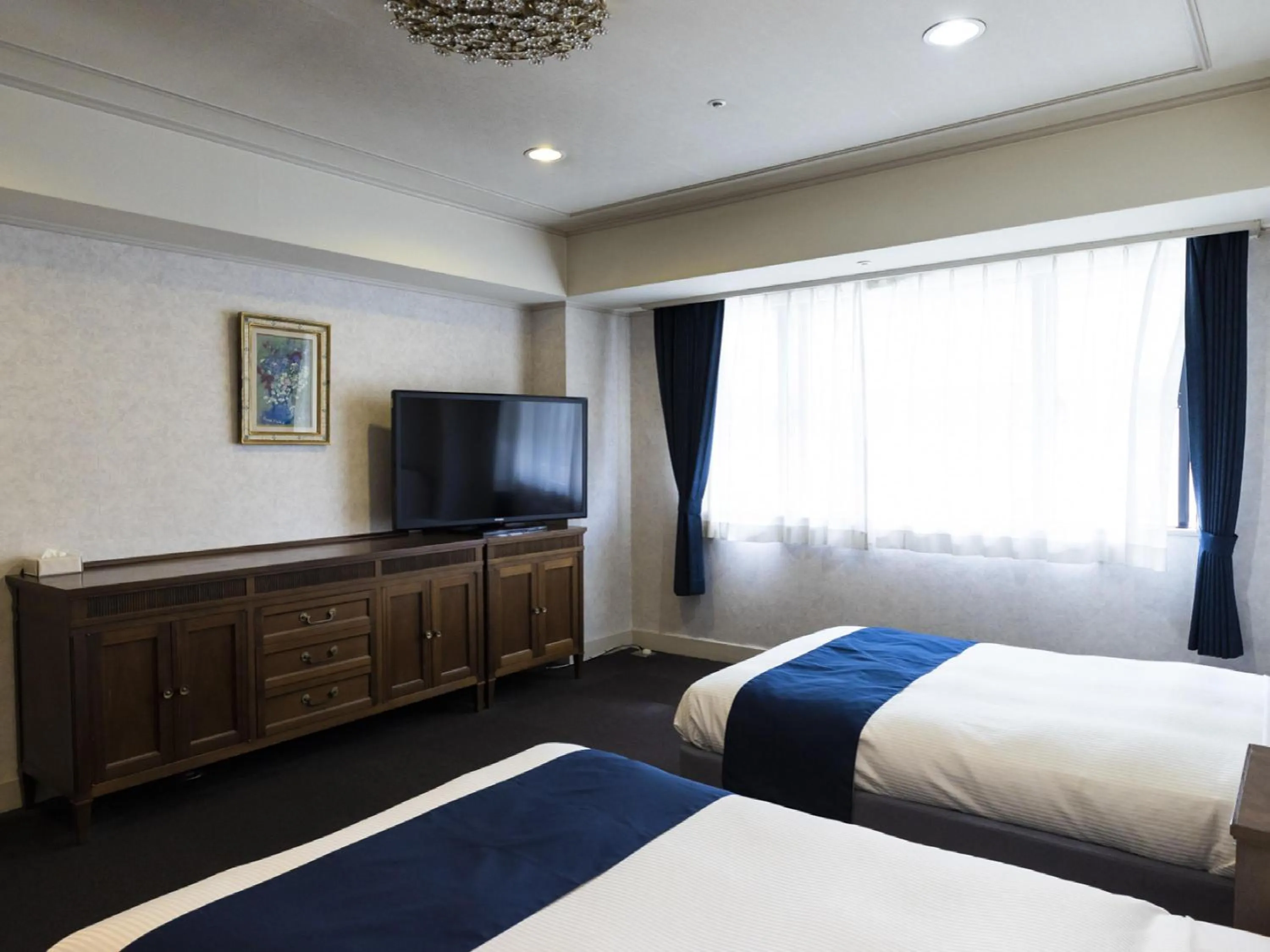 Photo of the whole room, Bed in Ariston Hotel Kobe