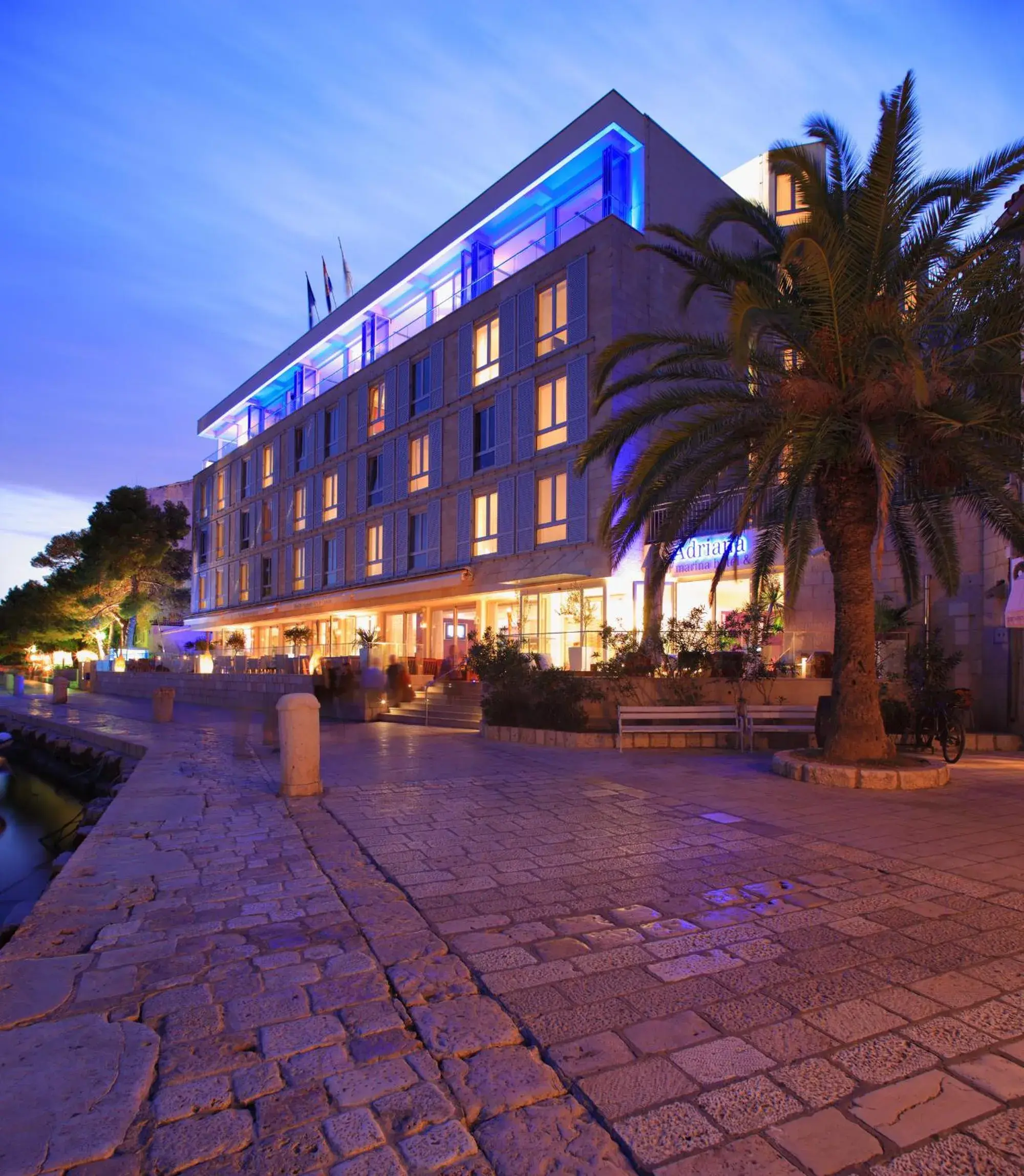 Facade/entrance, Property Building in Adriana Hvar Spa Hotel