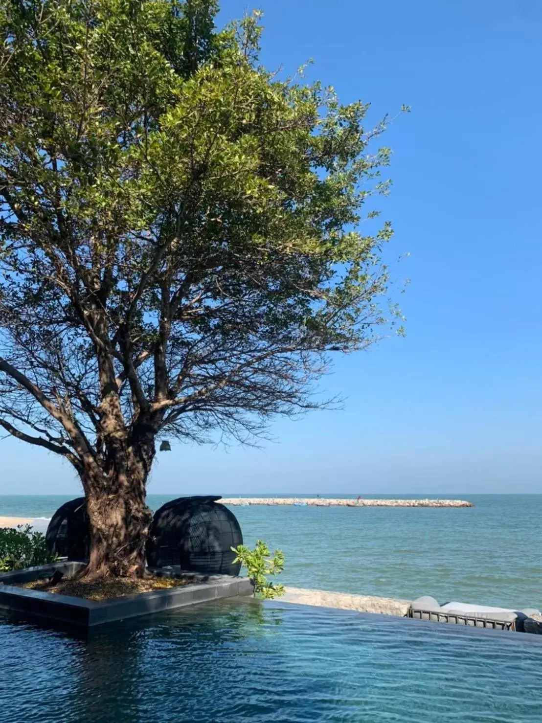 Swimming pool in Cher Resort Swimming pool in Cher Resort