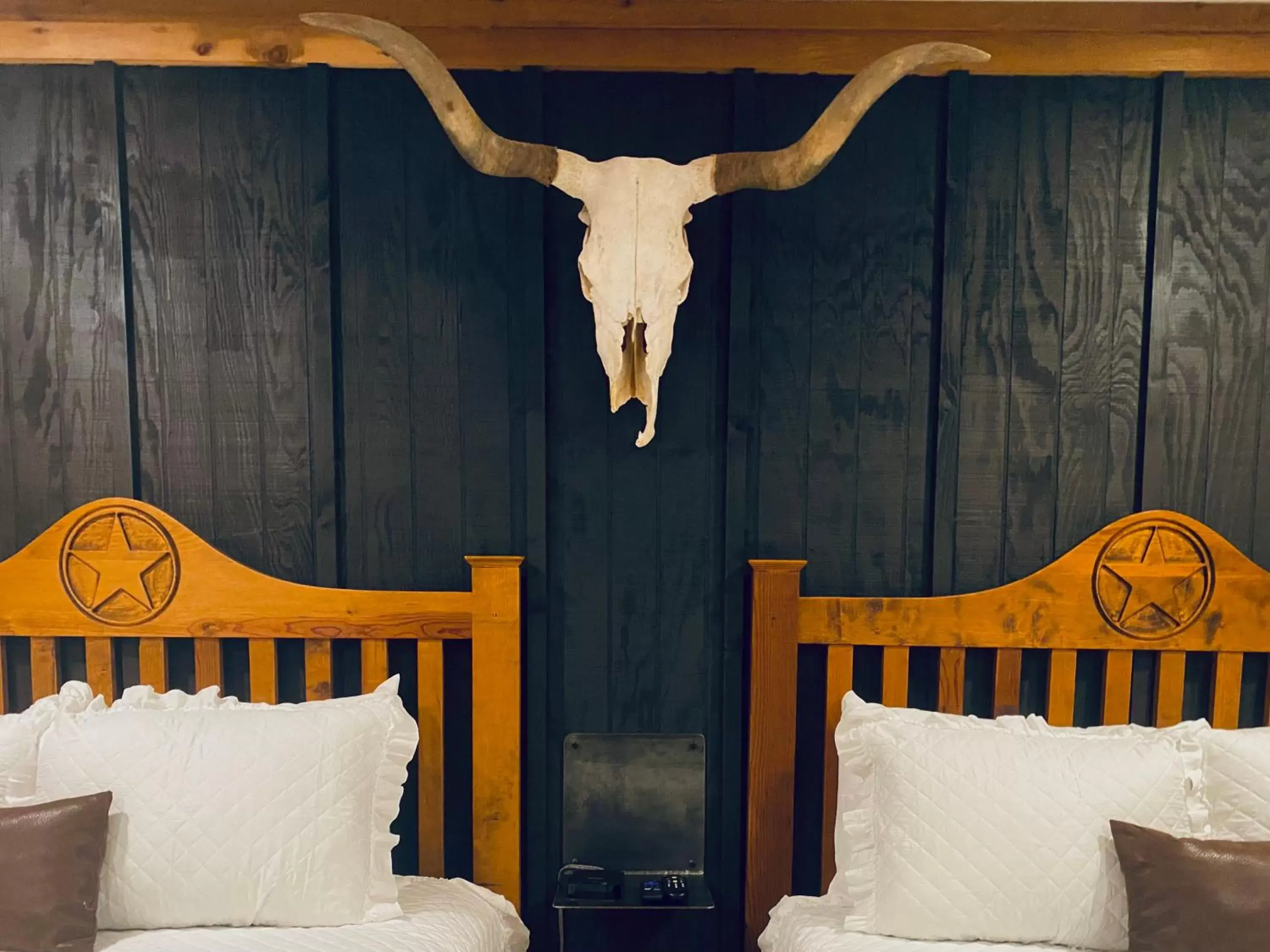 Bed in The Big Texan Motel