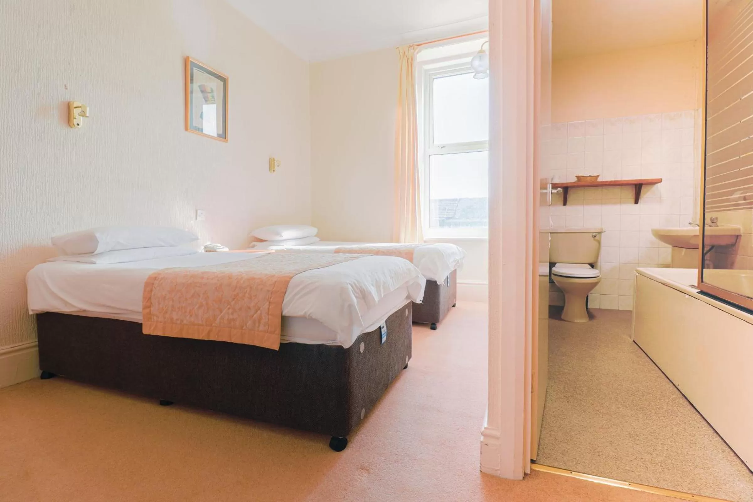 Bed in Falcon's Nest Hotel