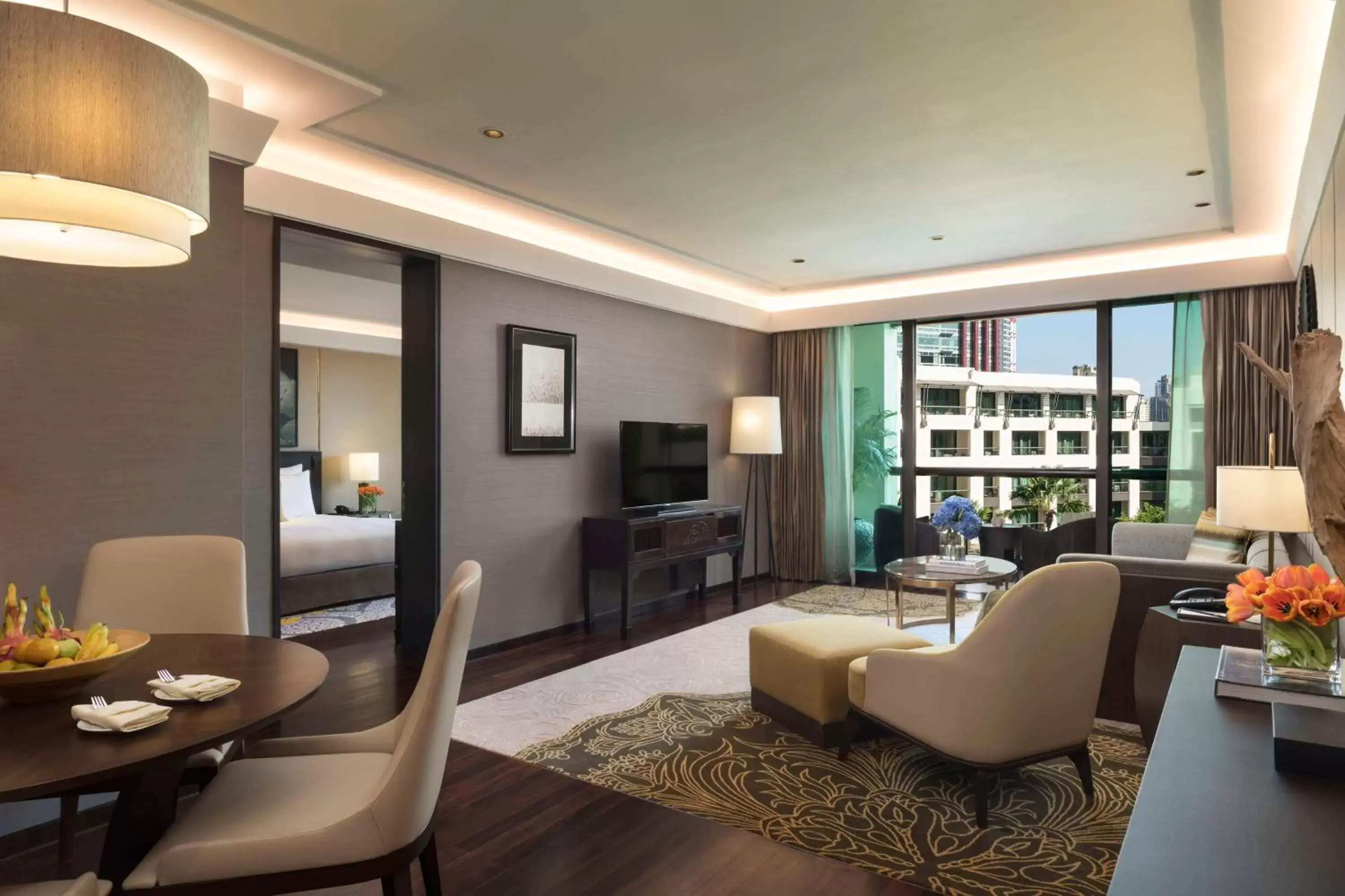 Photo of the whole room, Seating Area in Siam Kempinski Hotel Bangkok - SHA Extra Plus Certified