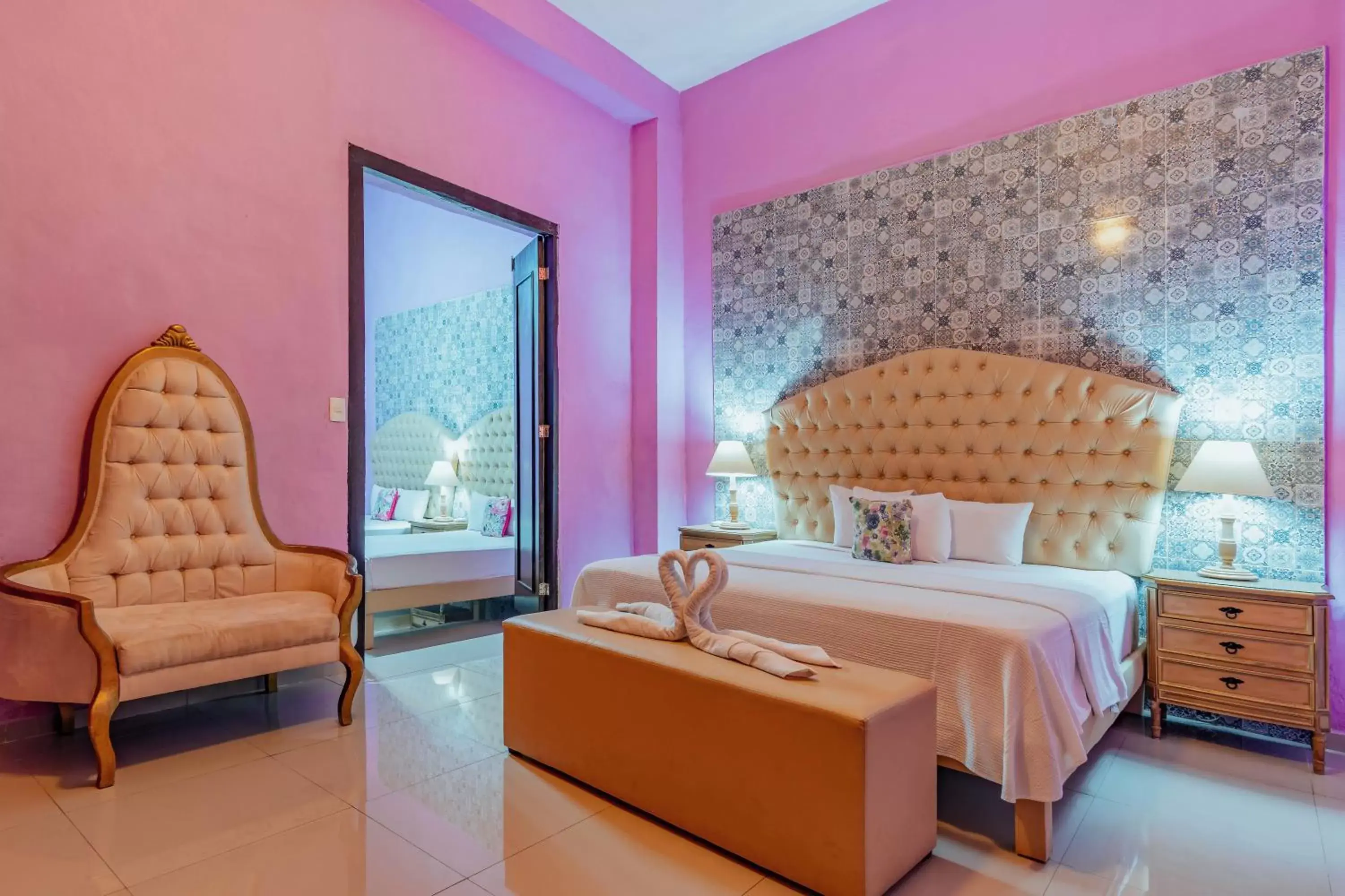 Bedroom, Seating Area in Hotel Lavanda CAS