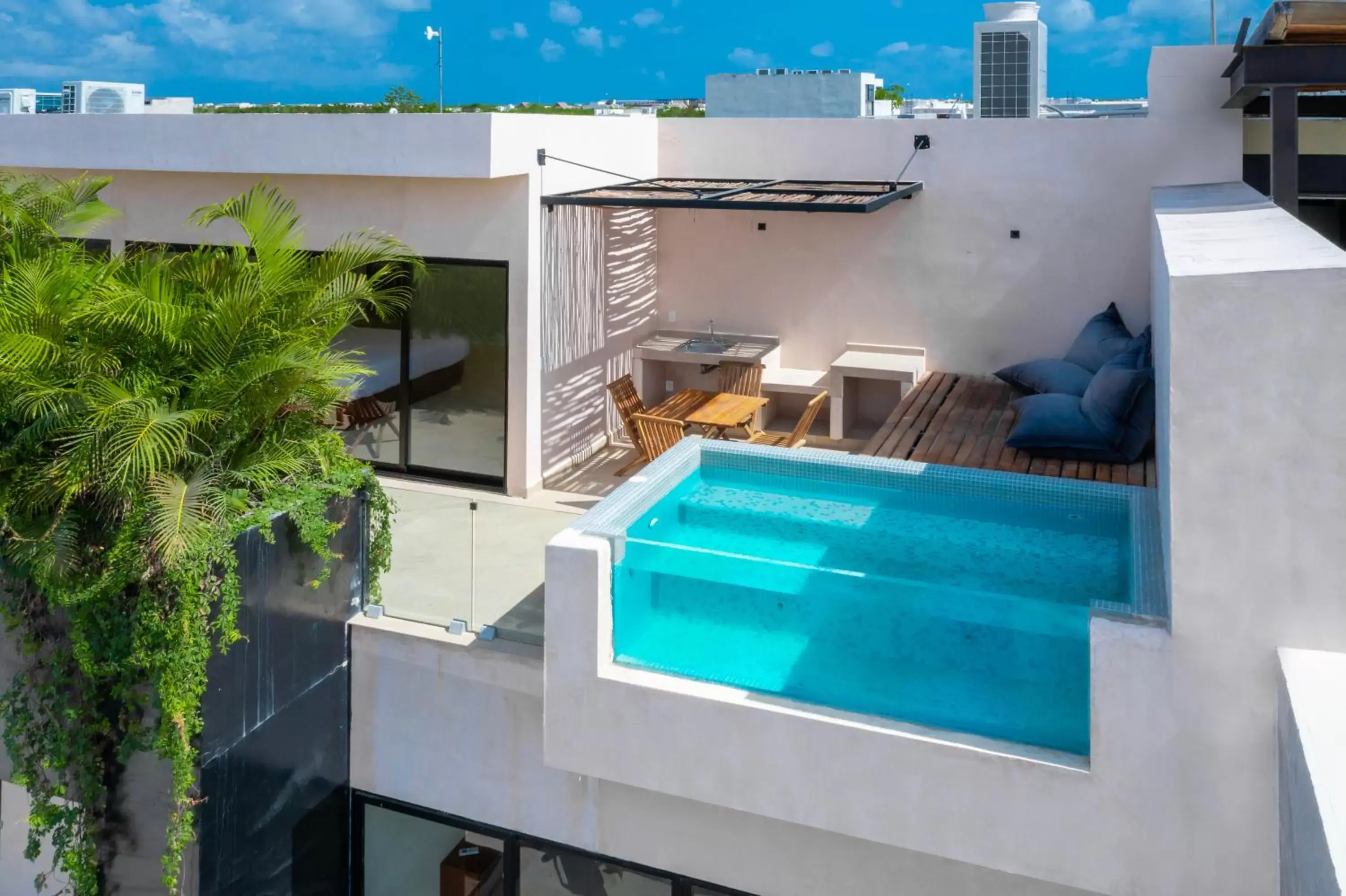 Pool view, Swimming Pool in Cacao Tulum -Luxury Condos-