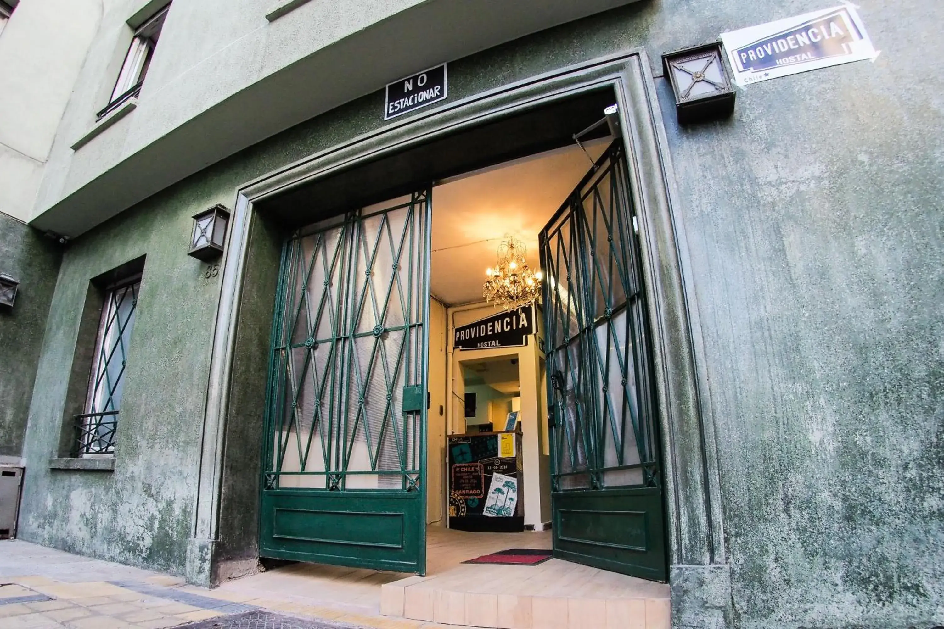 Property building in Hostal Providencia Property building in Hostal Providencia