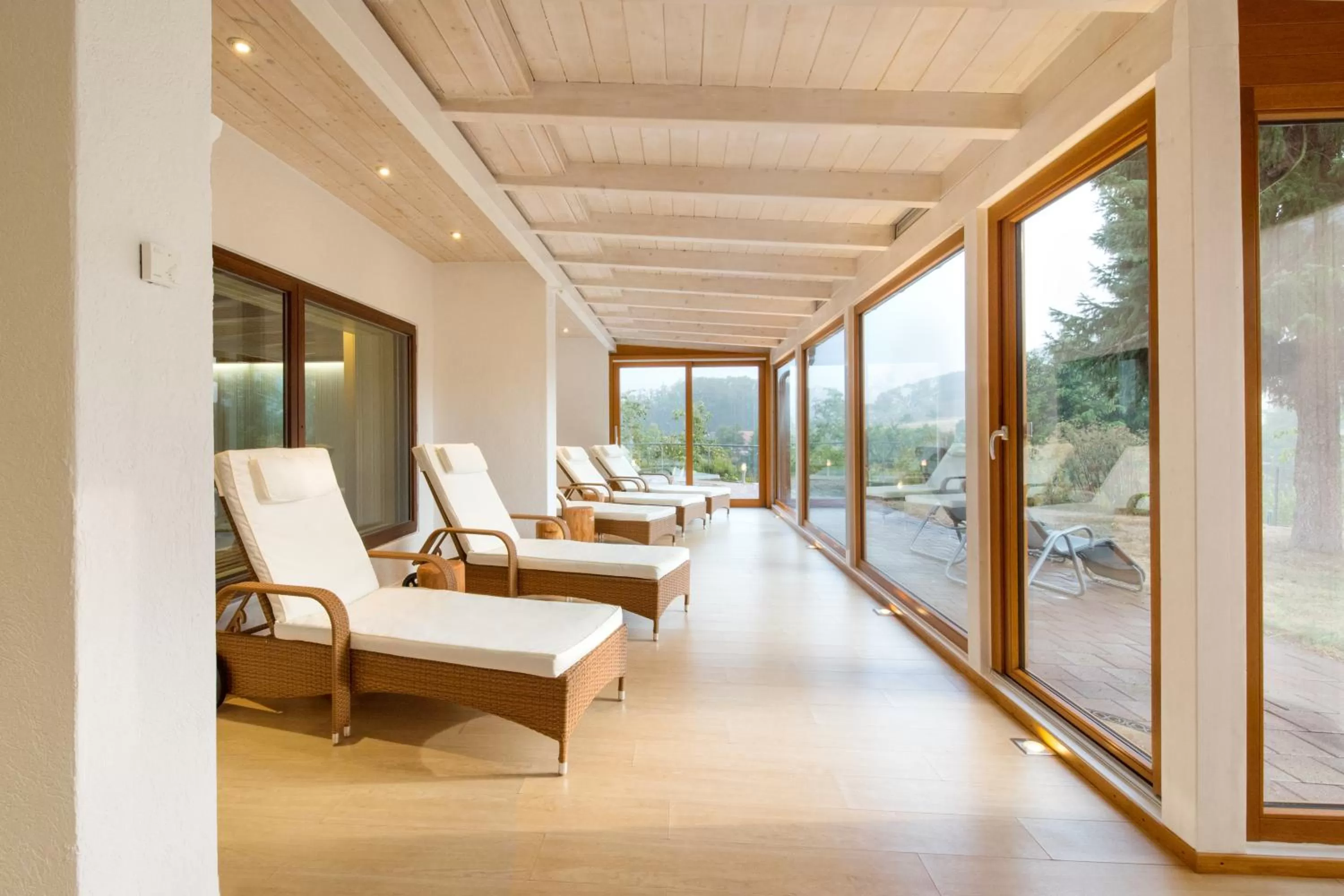 Sauna in Landhotel Lortz