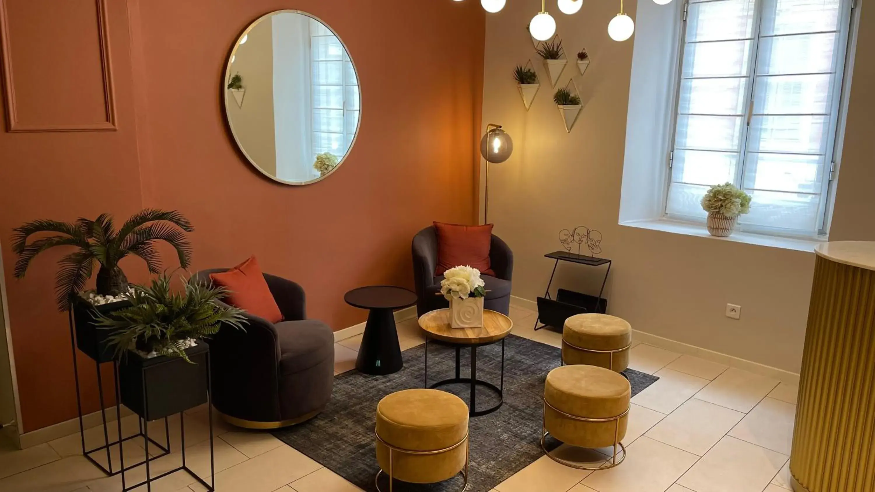 Living room in Hôtel Le Seize, Nice Centre Living room in Hôtel Le Seize, Nice Centre