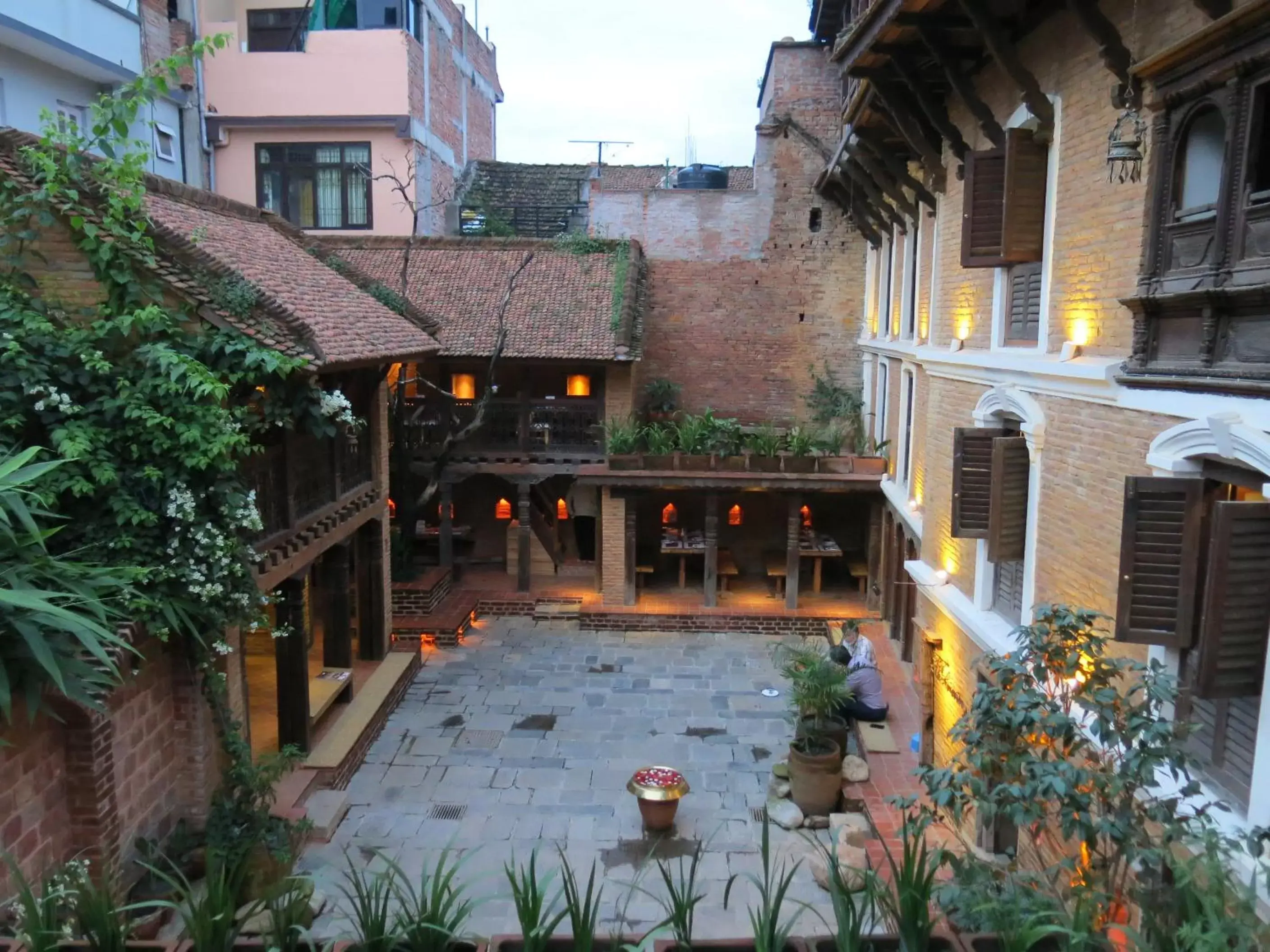 Restaurant/places to eat in The Inn Patan