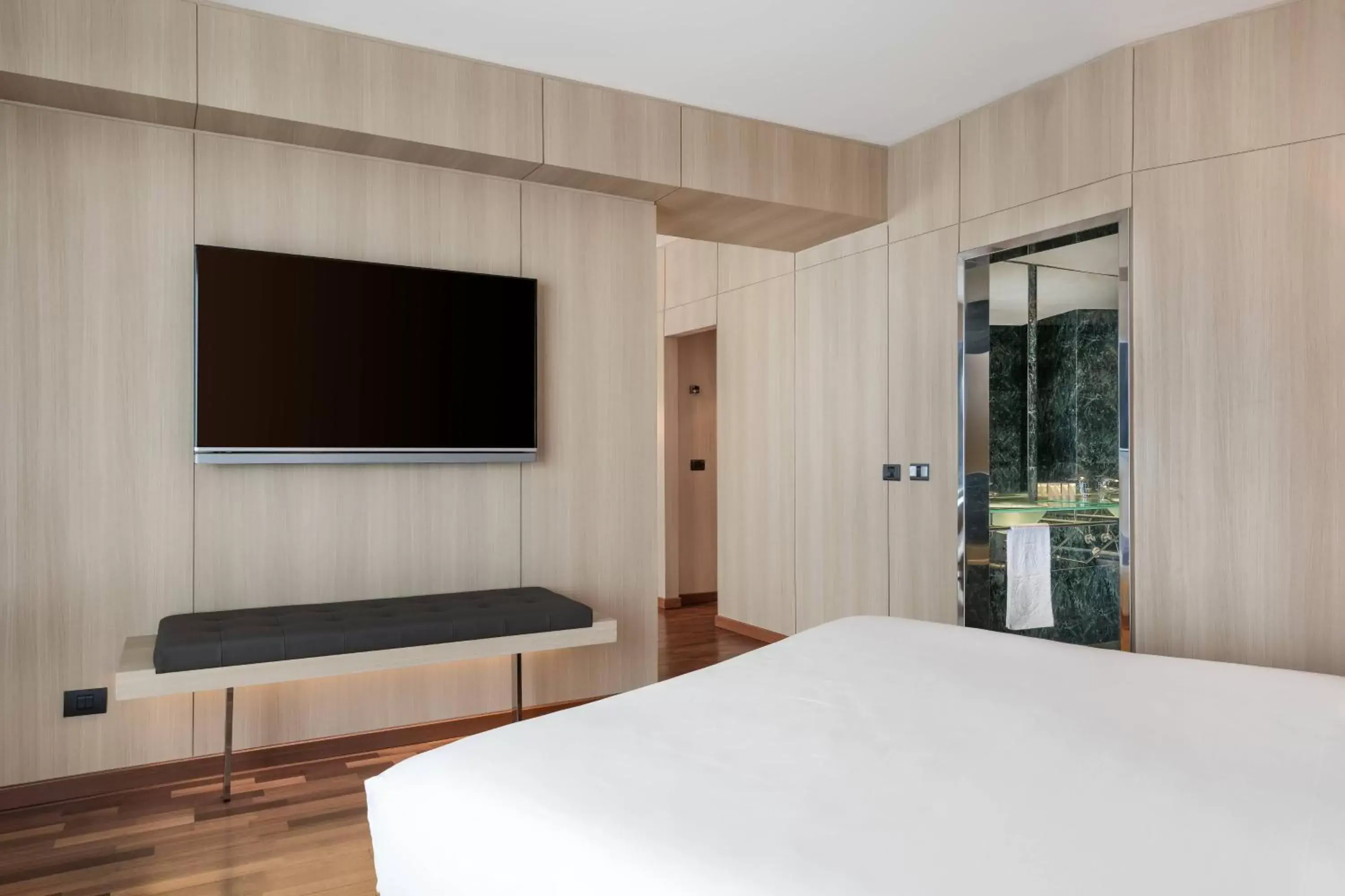 Bedroom, TV/Entertainment Center in AC Hotel Gran Canaria by Marriott