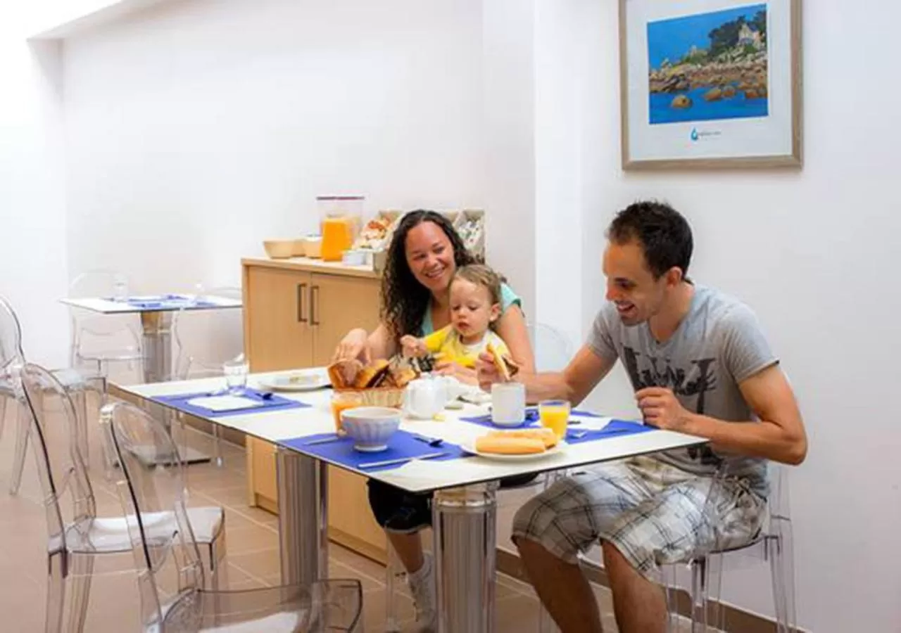 Buffet breakfast in Goélia Les 7 Iles