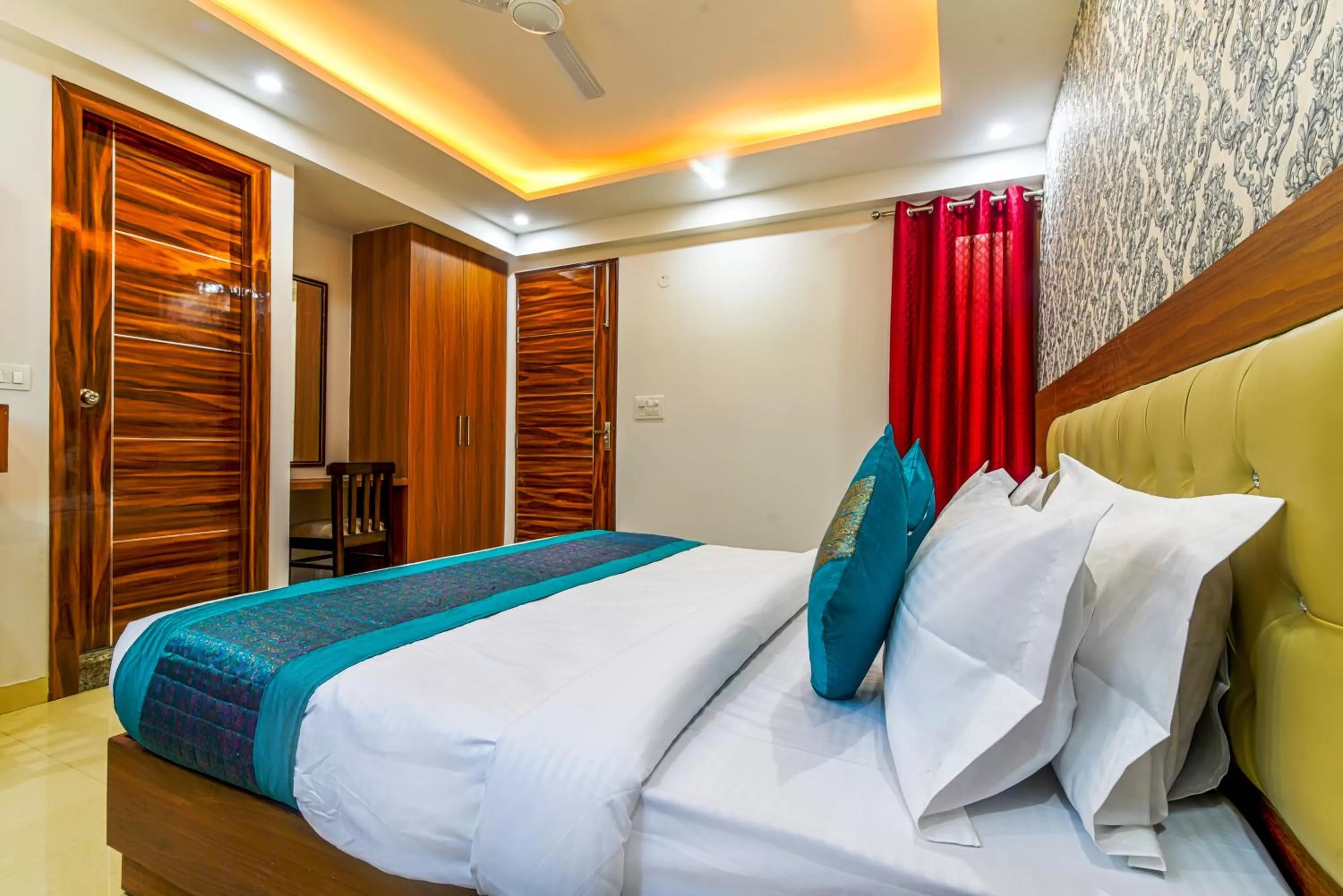 Bed in Hotel Urban Tree At Delhi Airport