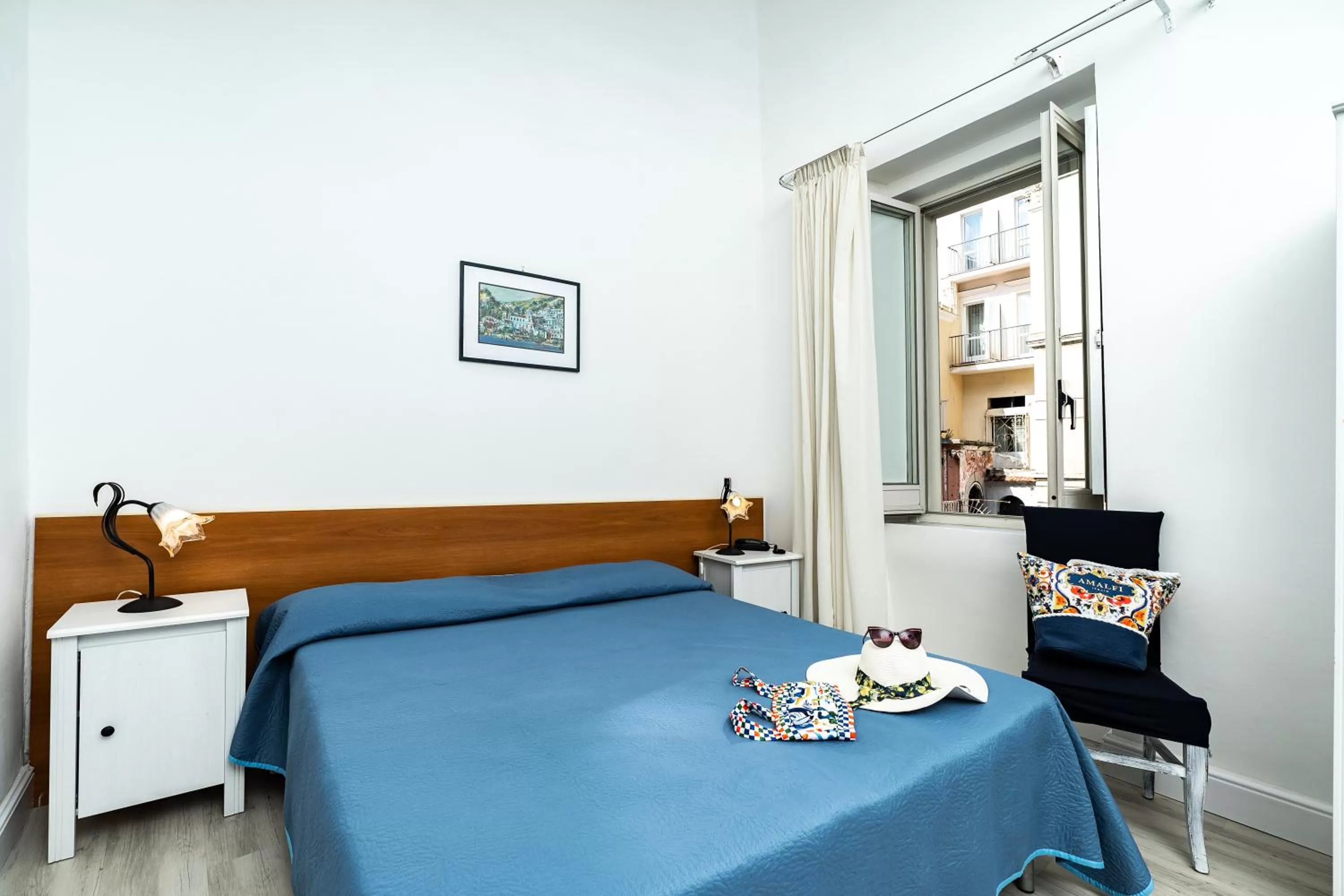 Bed in Hotel Fontana