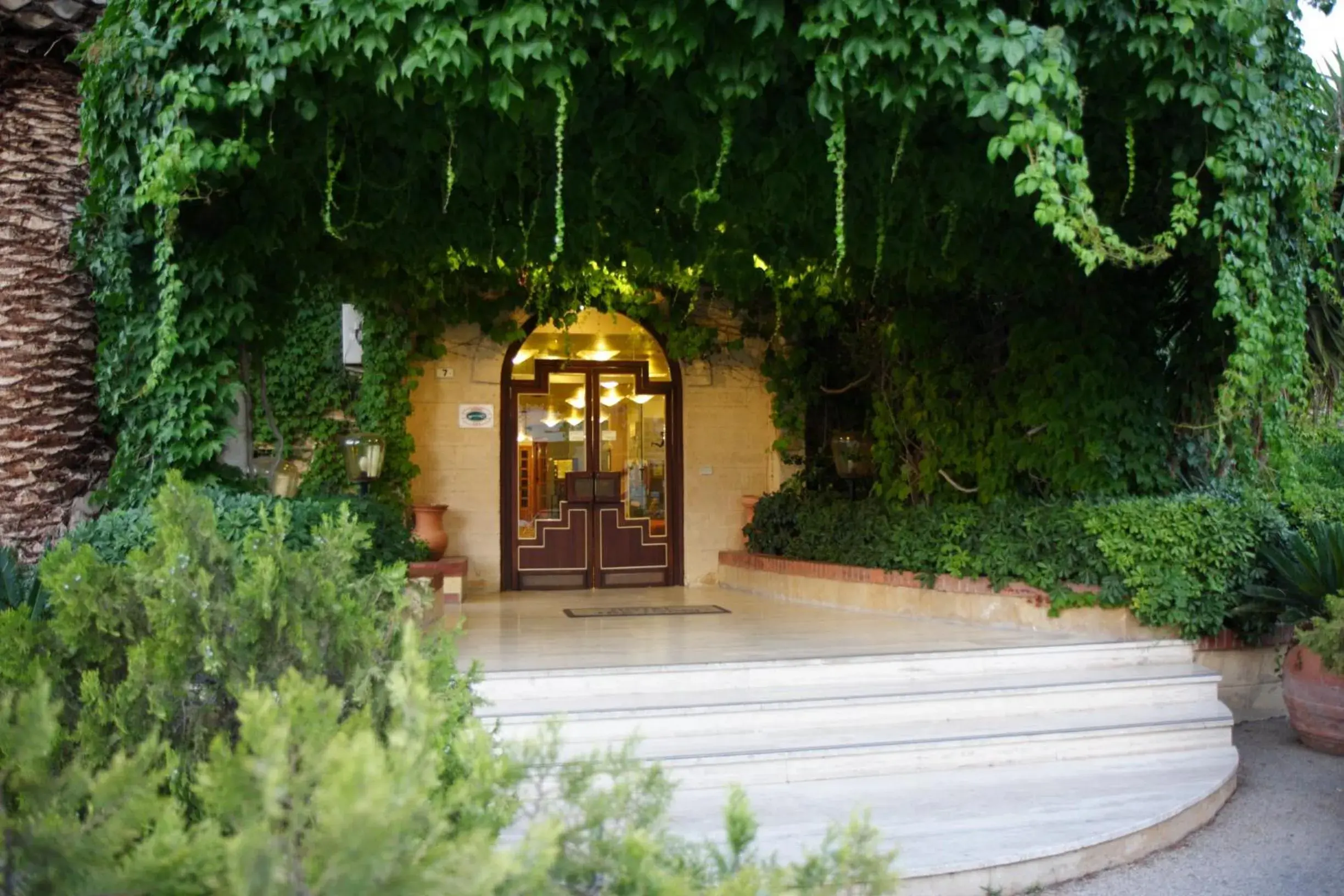 Facade/entrance in Hotel Tre Torri