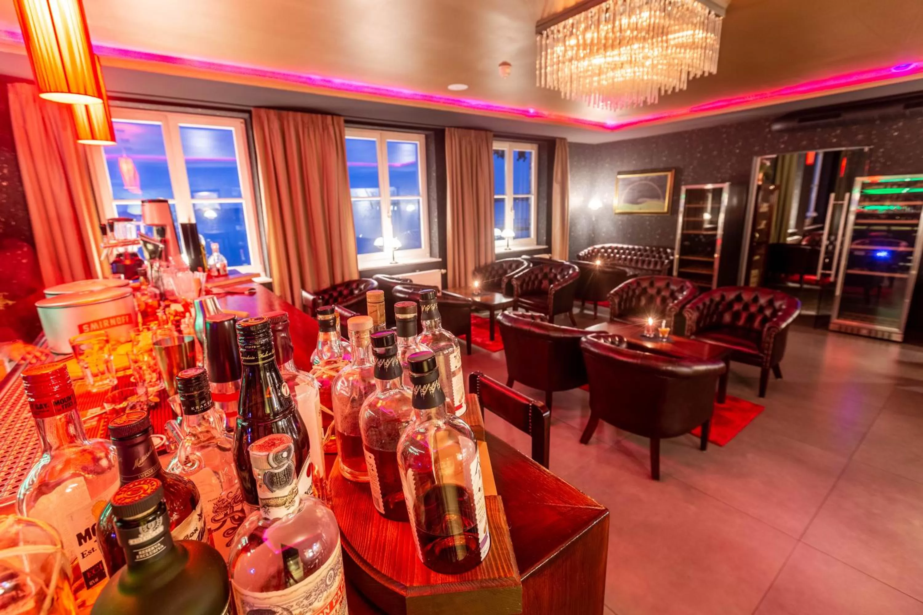 Lounge or bar in Hotel Hafenresidenz Stralsund