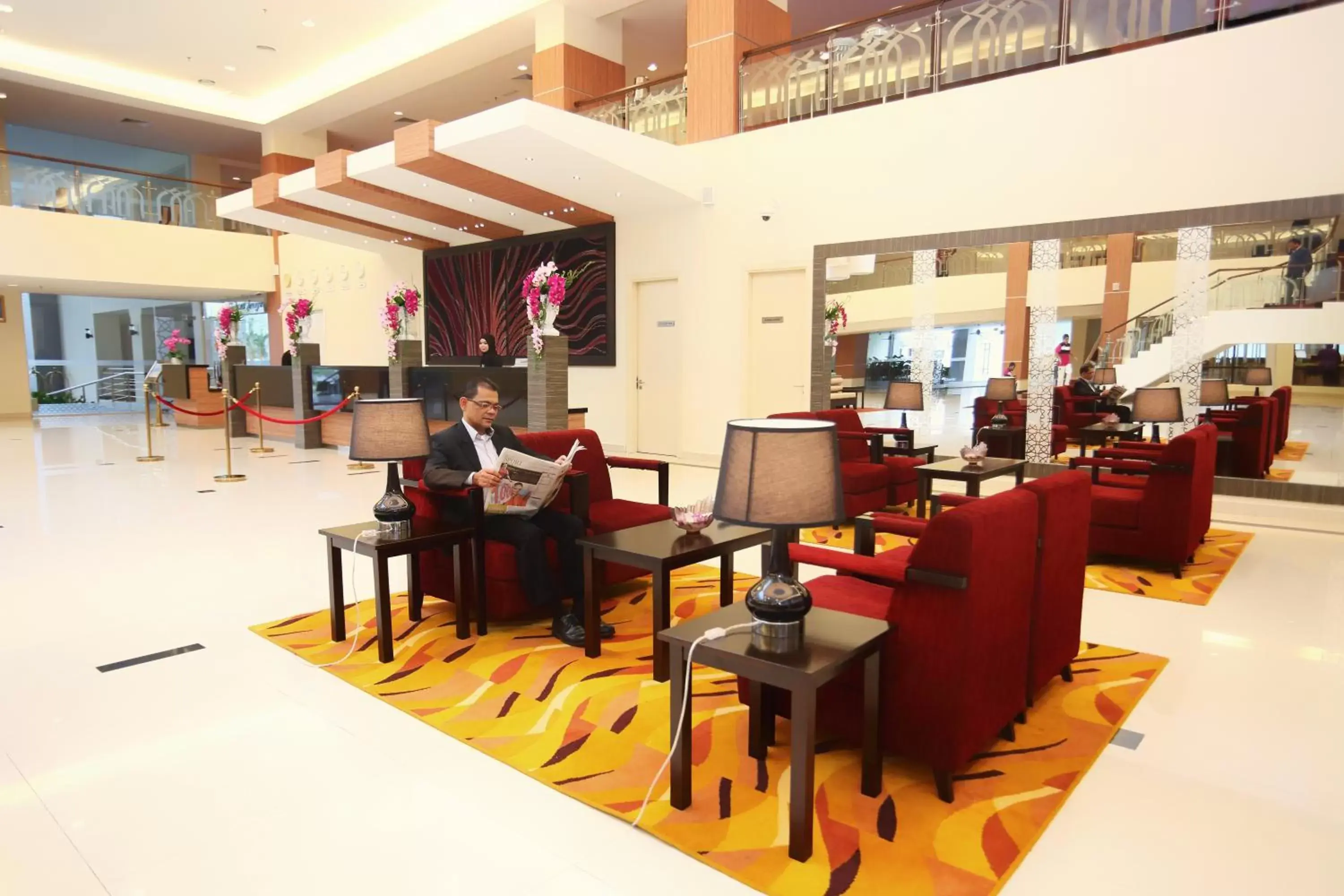 Lobby or reception in Raia Hotel & Convention Centre Terengganu