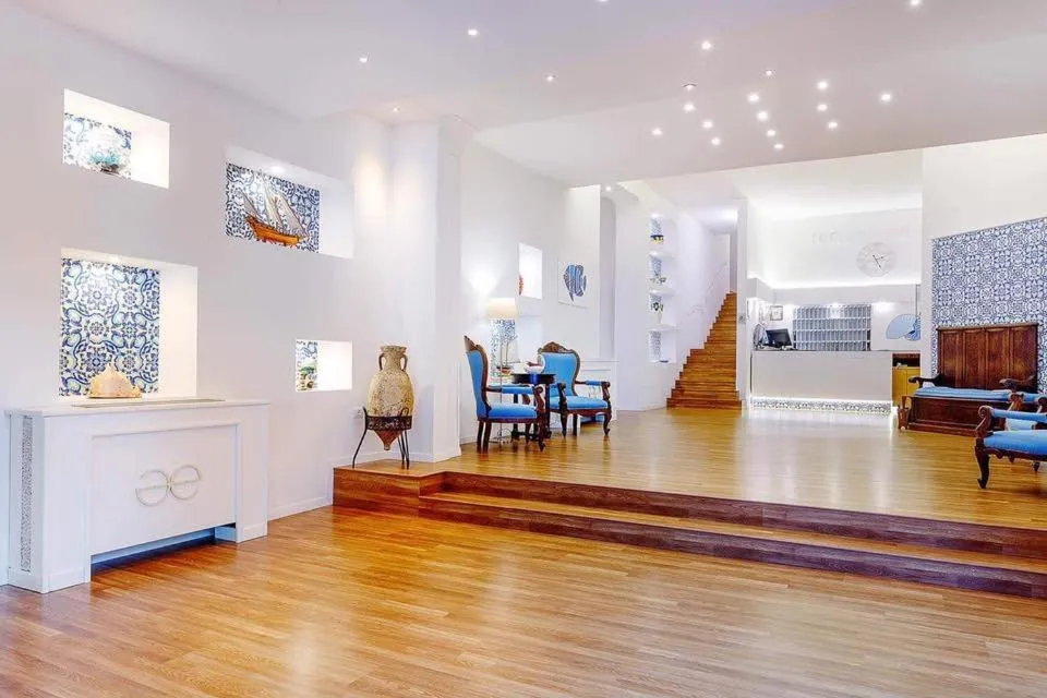 Lobby or reception in Aequa Hotel